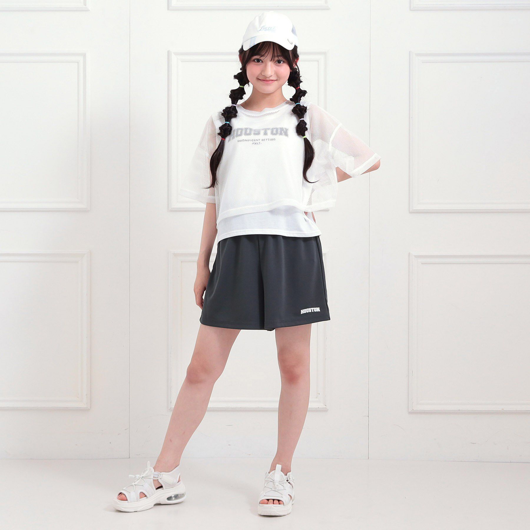 PINK-latte「【セットアップアイテム】メッシュコーデ3点セット」|その他|