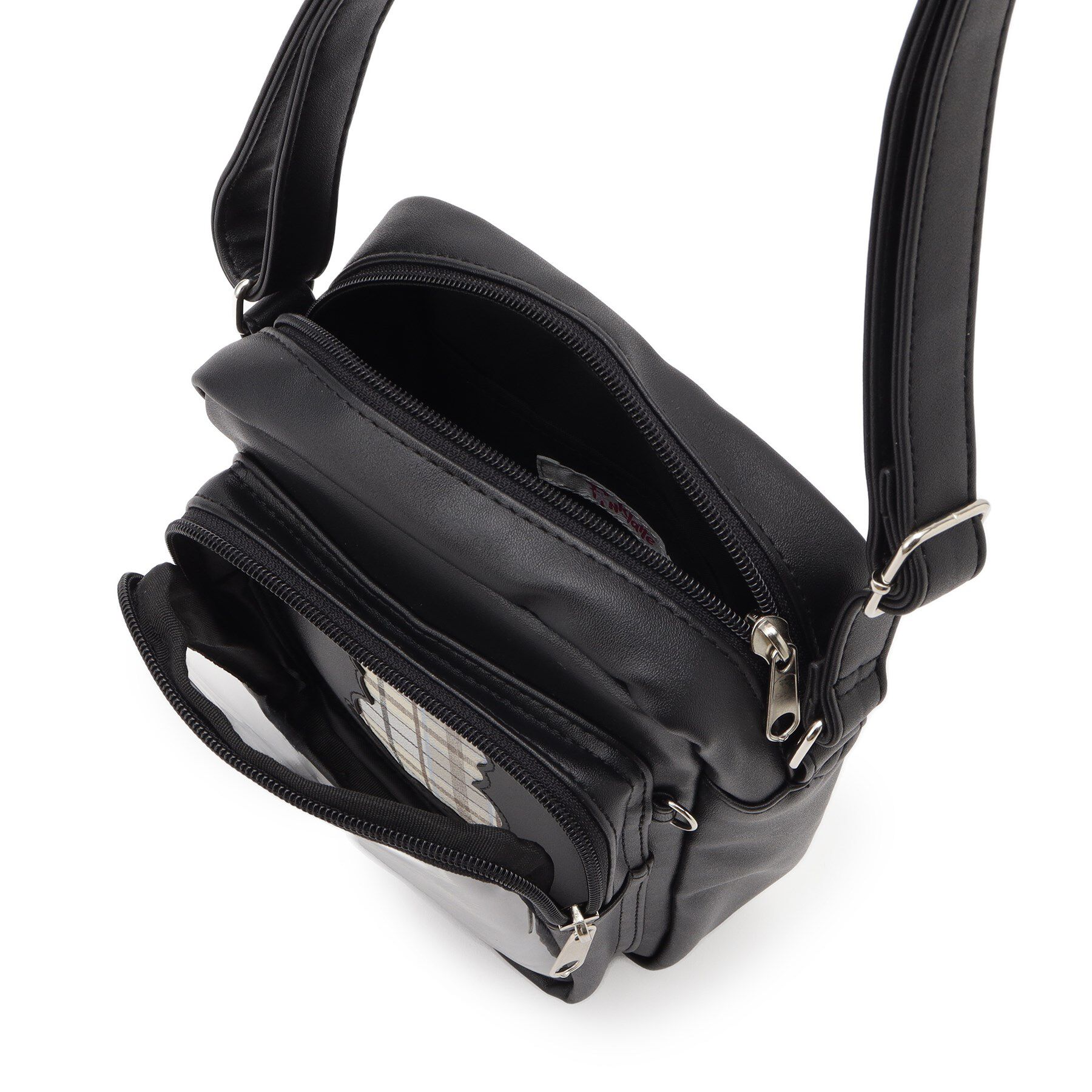 PINK-latte「クマチェックショルダー」|ショルダー・メッセンジャー|