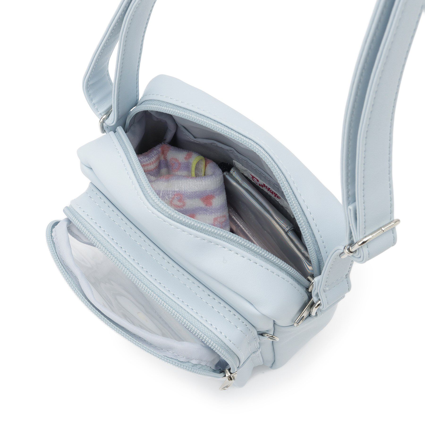 PINK-latte「クマチェックショルダー」|ショルダー・メッセンジャー|