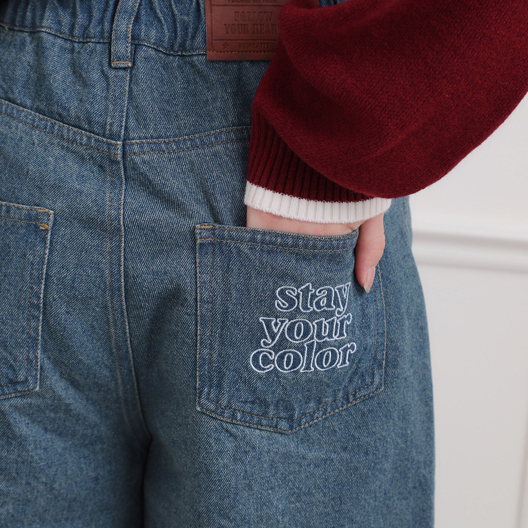 PINK-latte「スタッズショートパンツ」|キュロット|