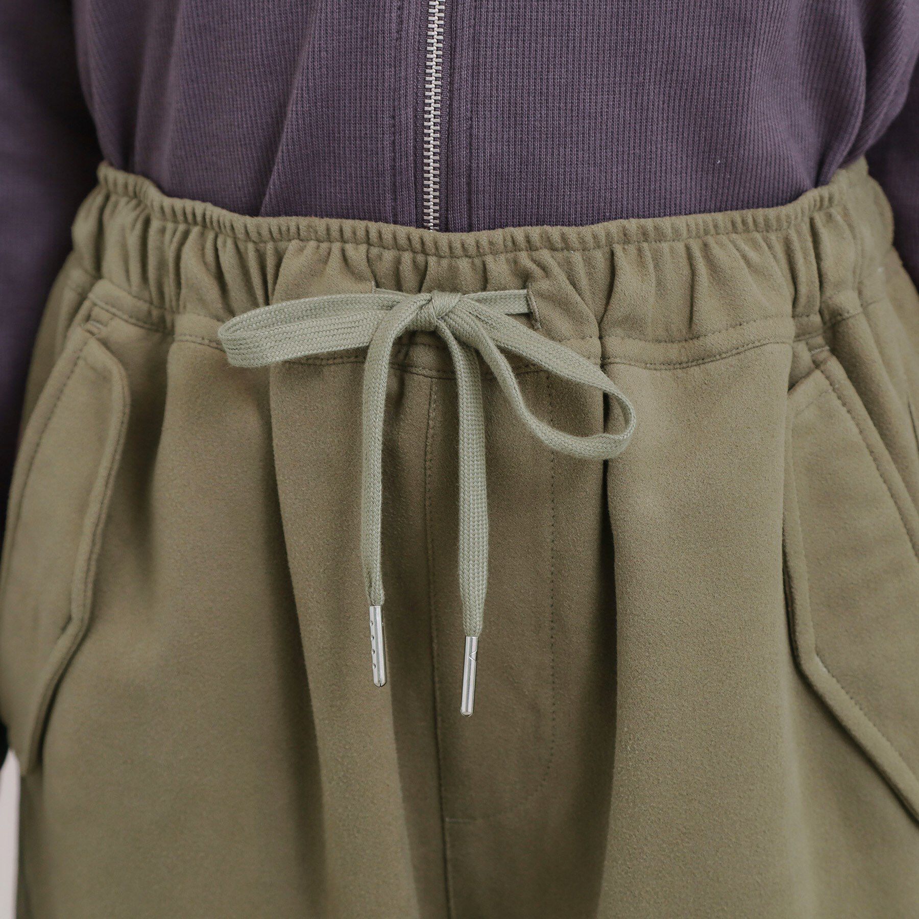 PINK-latte「ピーチ起毛ベーシックカーゴパンツ」|その他|