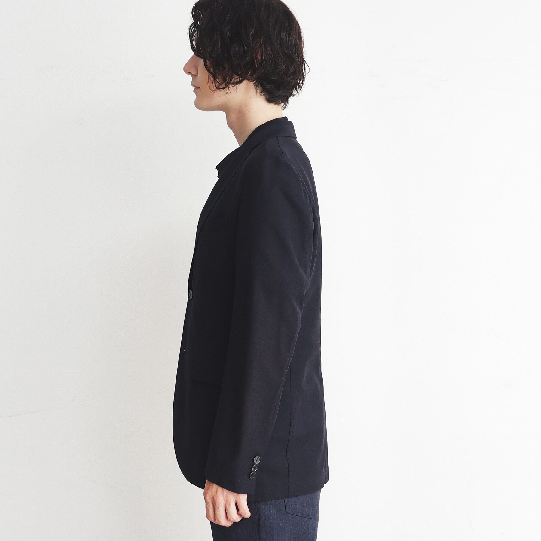 THE SHOP TK「【ヒルナンデス！で紹介】【速乾／通気性◎／セットアップ可】シャリルジャージジャケット」|テーラードジャケット|