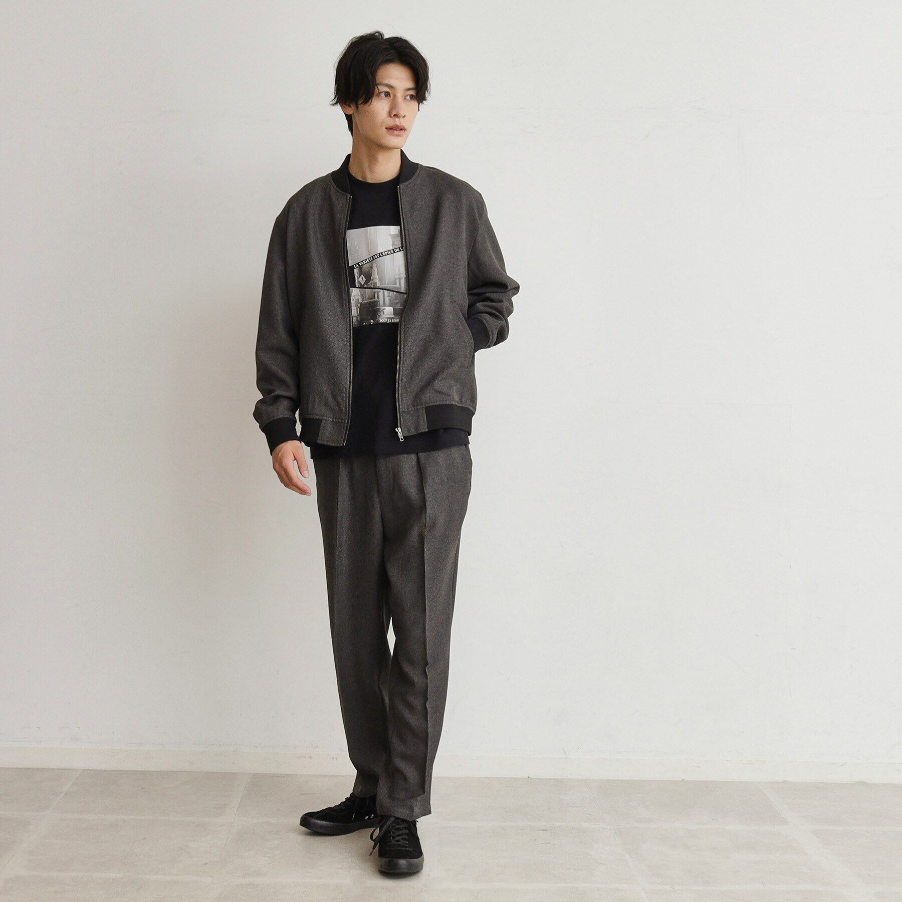 THE SHOP TK「【セットアップ可】シャークスキンイージーパンツ」|その他|