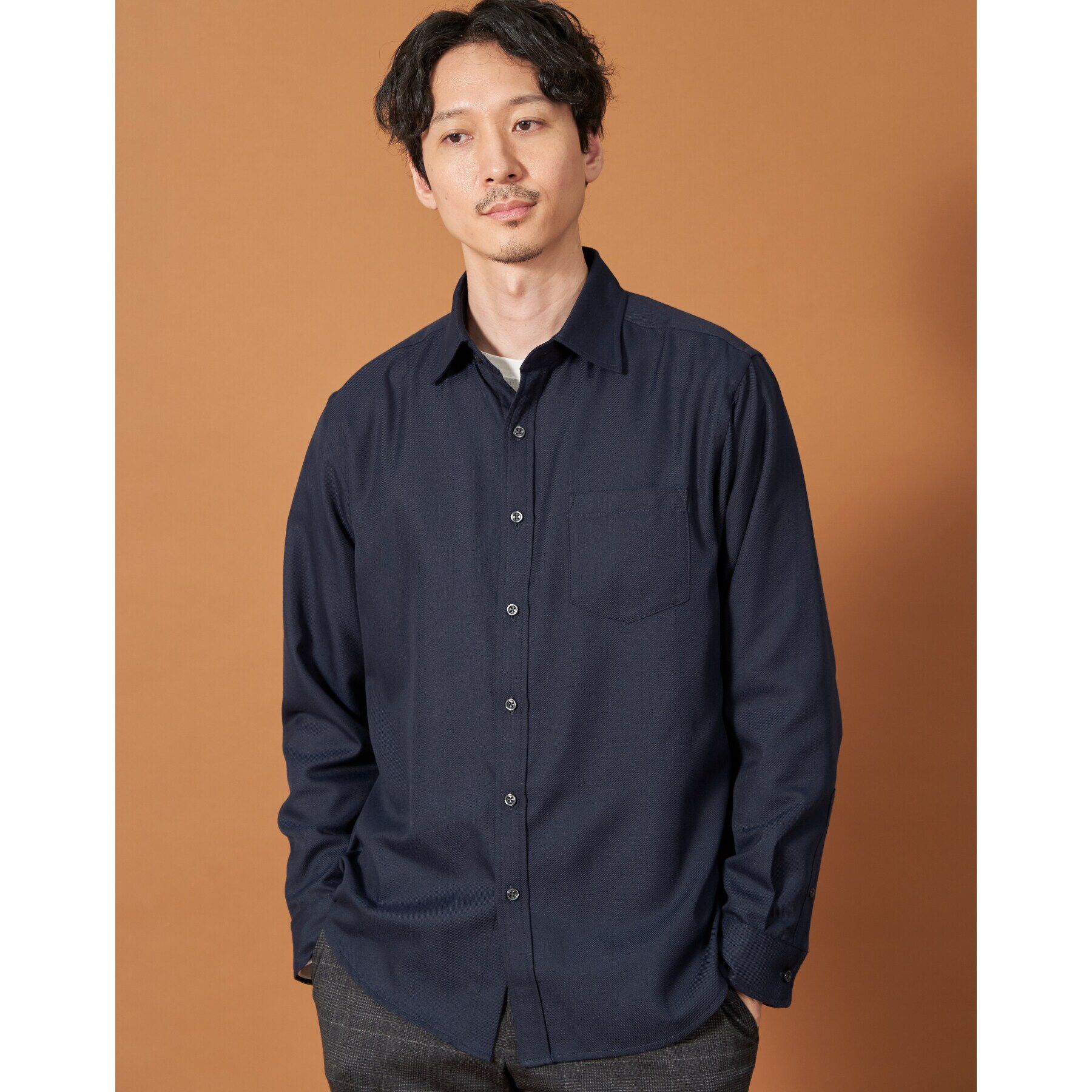 THE SHOP TK「【シワになりにくい】マウントネルシャツ」|シャツ・ブラウス|