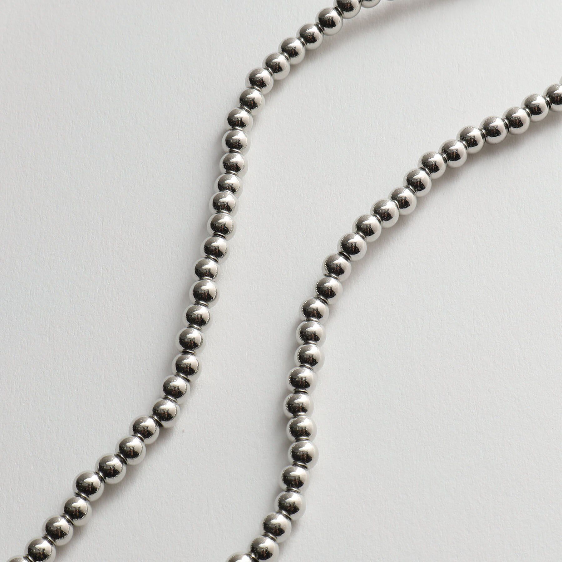 THE SHOP TK「【＠BAILA掲載】3WAYロングボールチェーン」|ネックレス|