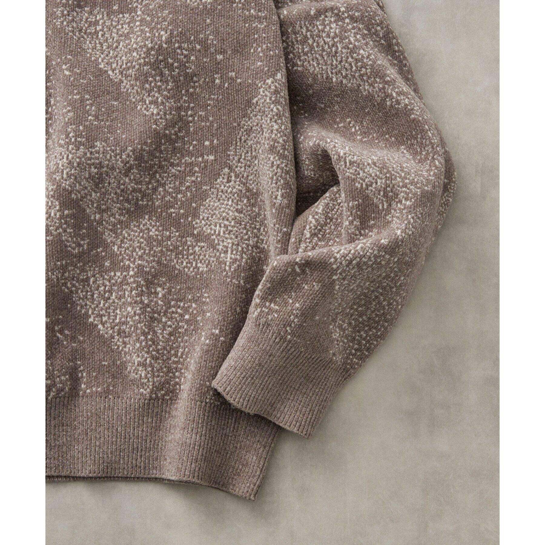 THE SHOP TK「総柄モールニットクルーネック　ユニセックス」|ニット・セーター|