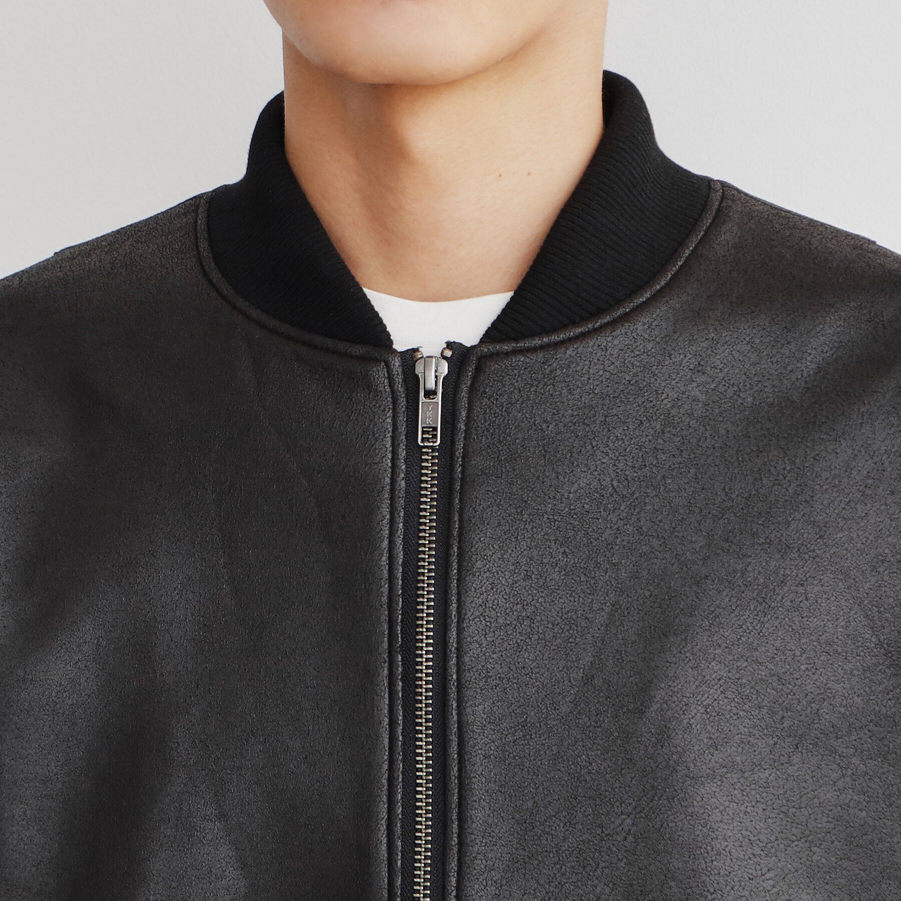 THE SHOP TK「ヴィンテージライクリブブルゾン」|ブルゾン・スタジャン|