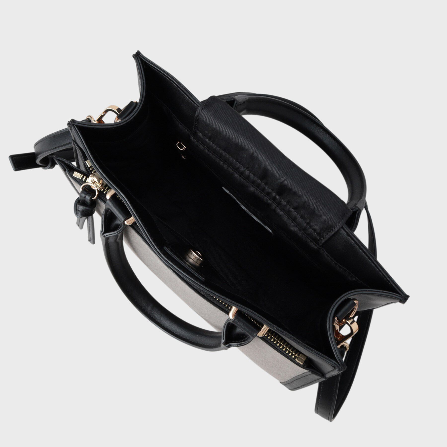 THE SHOP TK「合皮スエードコンビバッグ」|トートバッグ|