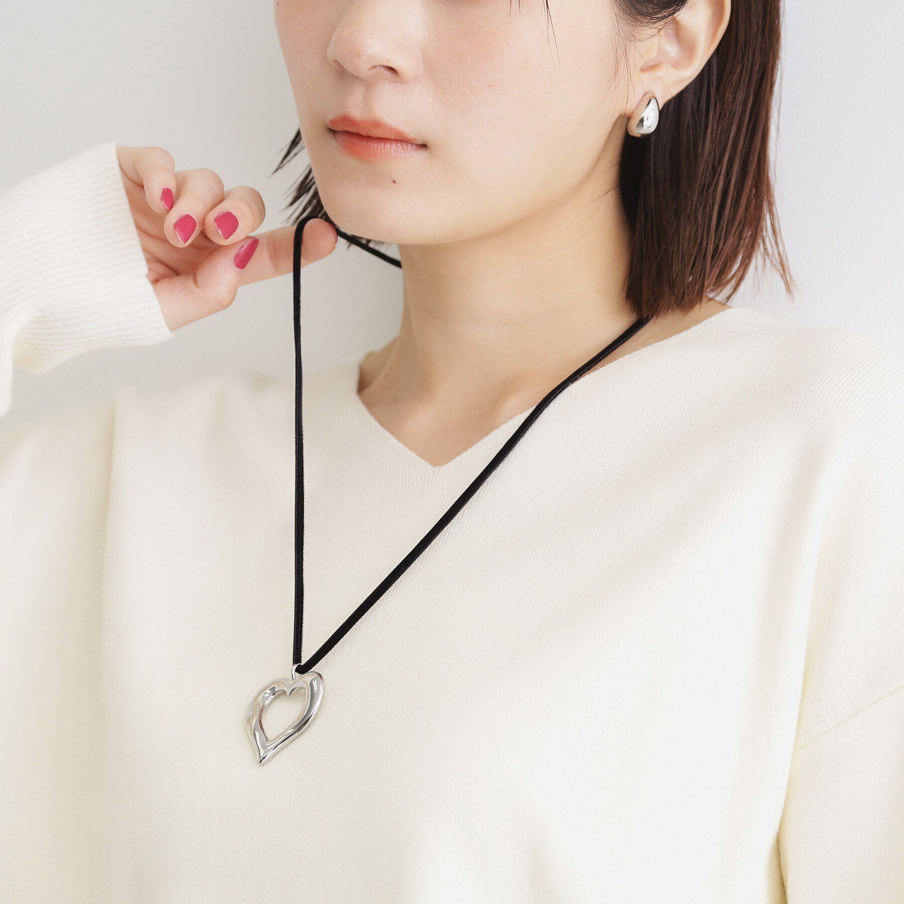 THE SHOP TK「ハートチョーカー」|ネックレス|