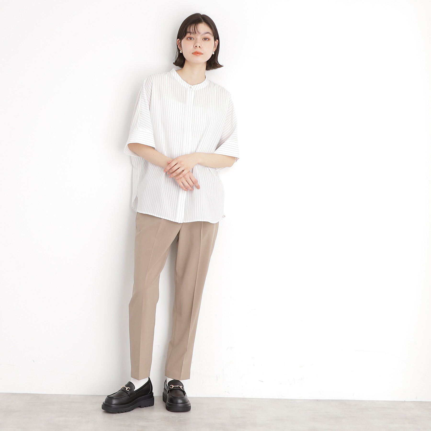 THE SHOP TK「ドルマンブラウス【7色展開/洗濯機OK/体型カバー】」|シャツ・ブラウス|