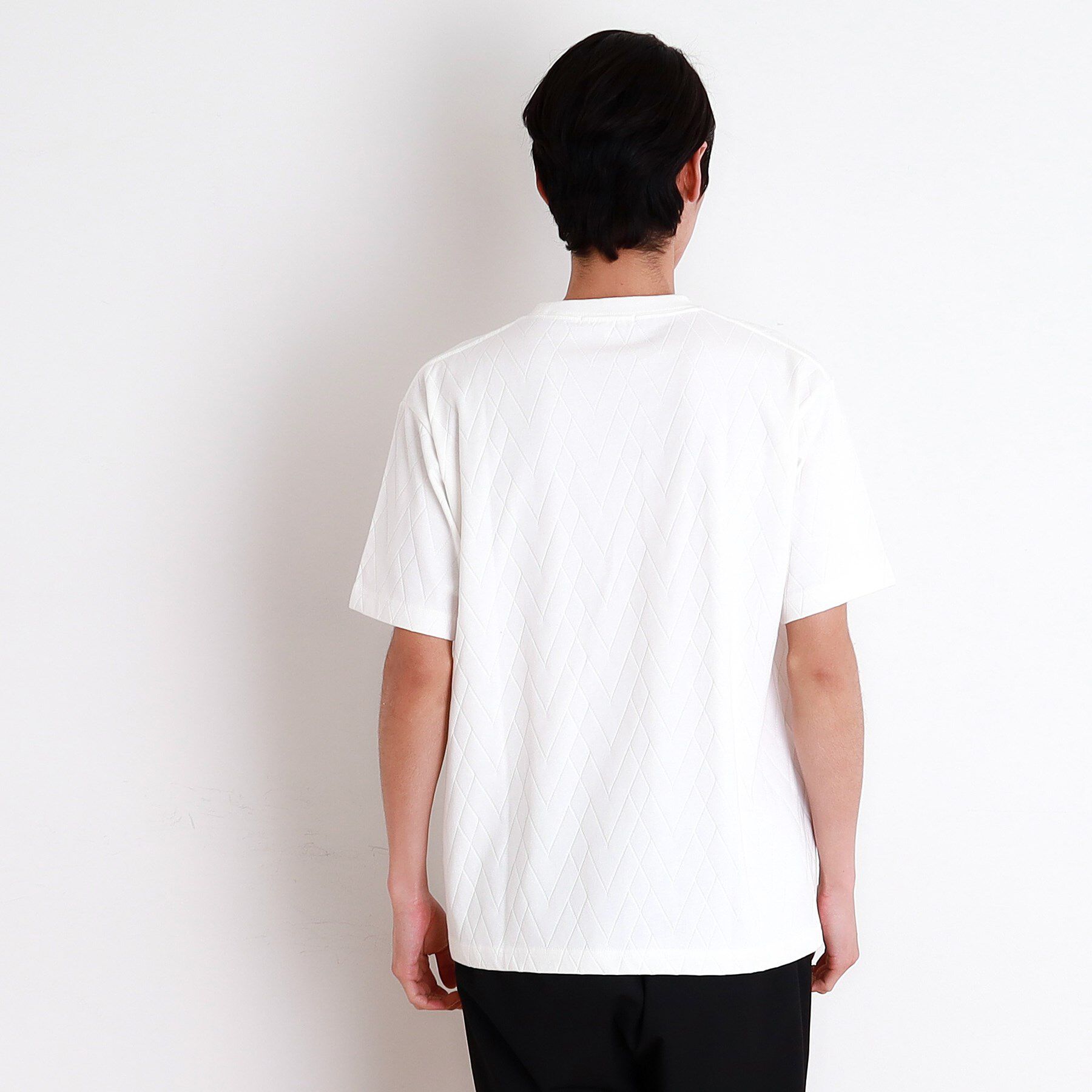 THE SHOP TK「ジオメトリックリンクス半袖Ｔシャツ」|Tシャツ・カットソー|