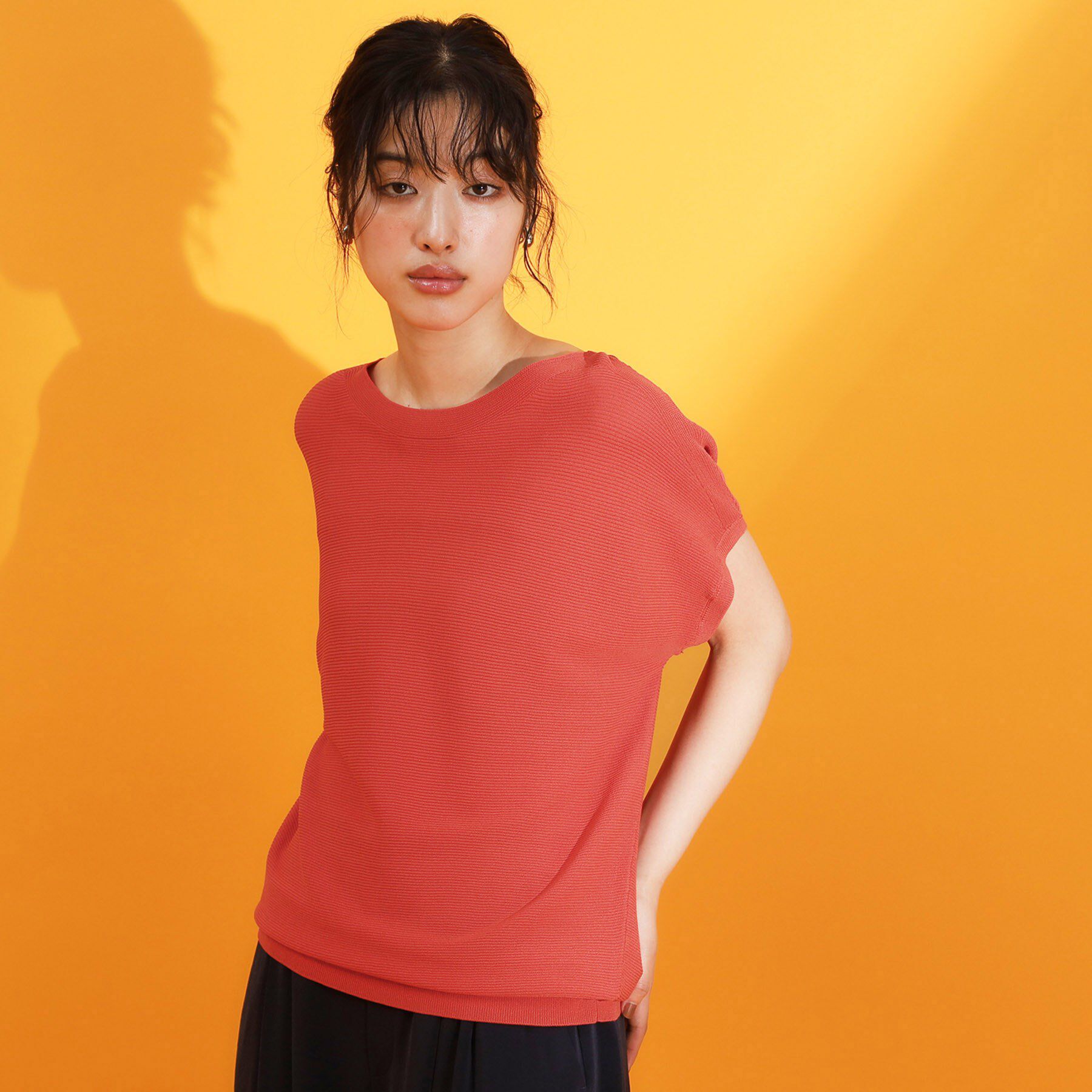 THE SHOP TK「【再入荷/6色展開】さらさらフレンチニット【毛玉になりにくい/洗濯機OK】」|ニット・セーター|