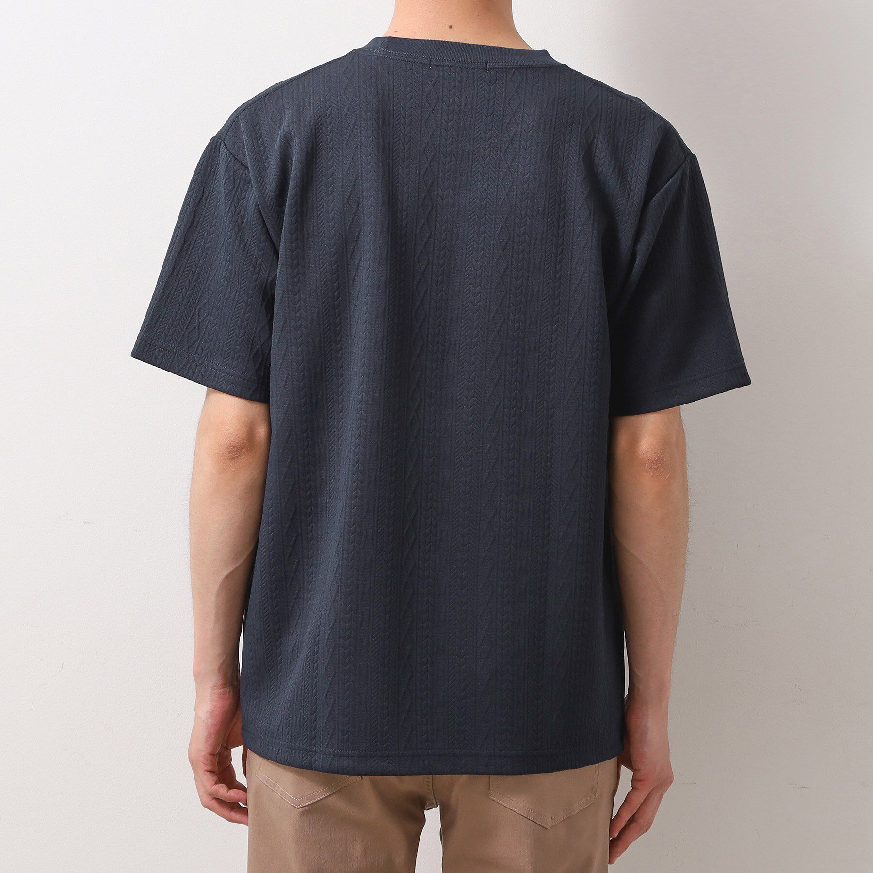 THE SHOP TK「ライトフクレジャカード半袖Tシャツ 洗濯機OK」|Tシャツ・カットソー|