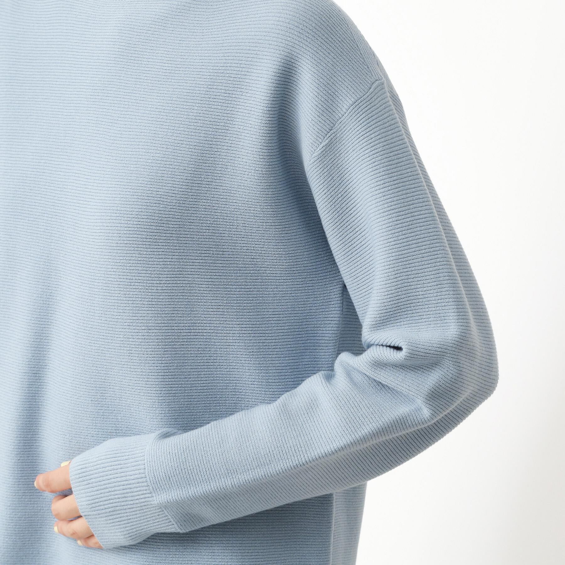 THE SHOP TK「【S-XLサイズ/選べる7色】どこから見ても美しい ガーターニット/毛玉になりにくい/洗濯機OK」|ニット・セーター|