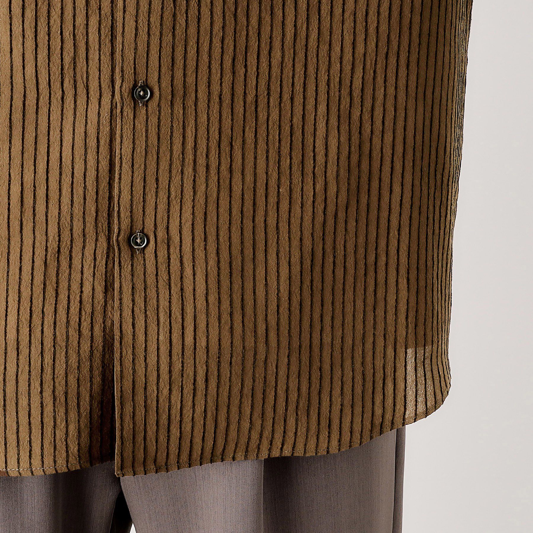 THE SHOP TK「チェック＆ストライプ アソート長袖シャツ【洗濯機OK】」|シャツ・ブラウス|