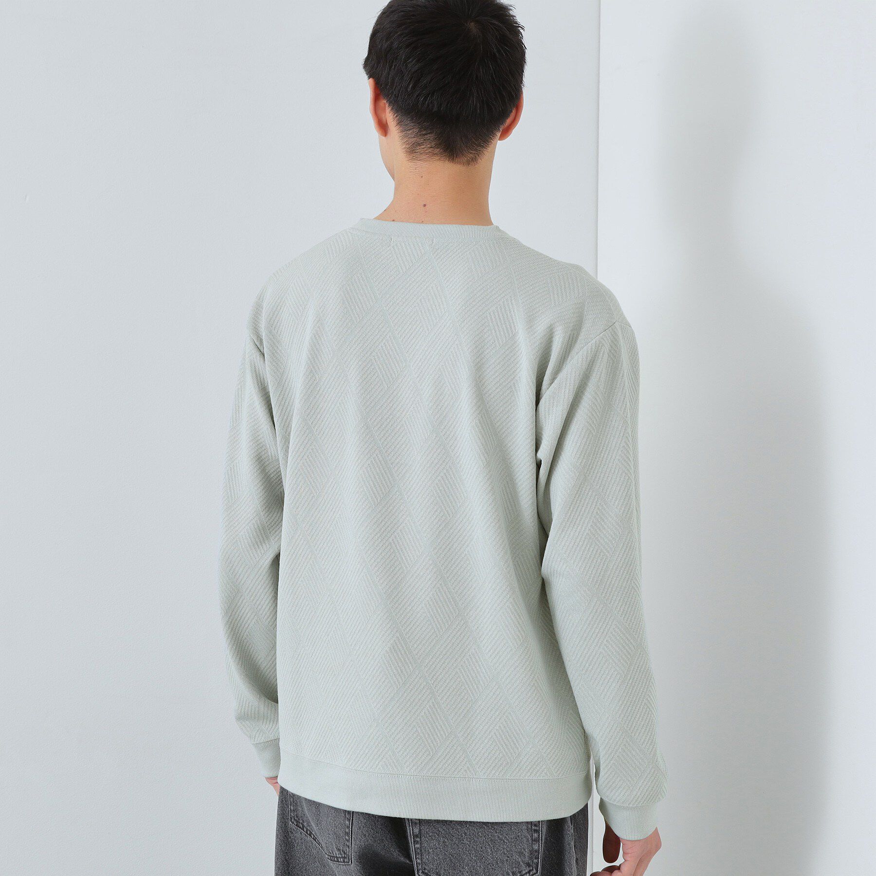 THE SHOP TK「ジャガードリンクススウエット」|パーカー|