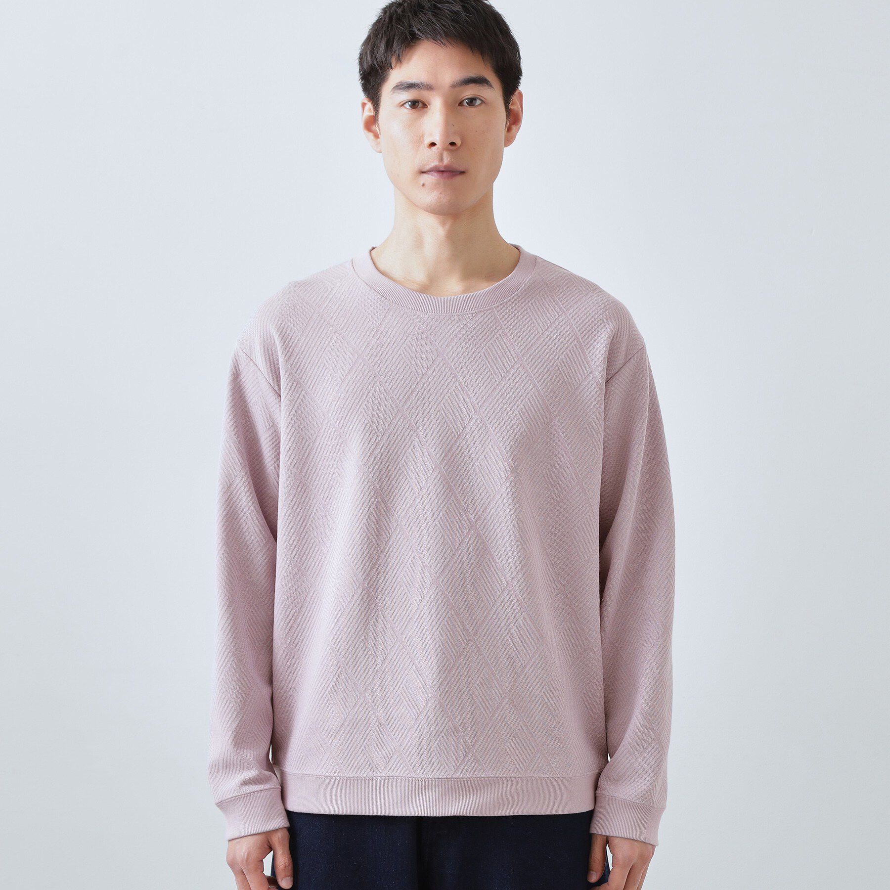 THE SHOP TK「ジャガードリンクススウエット」|パーカー|