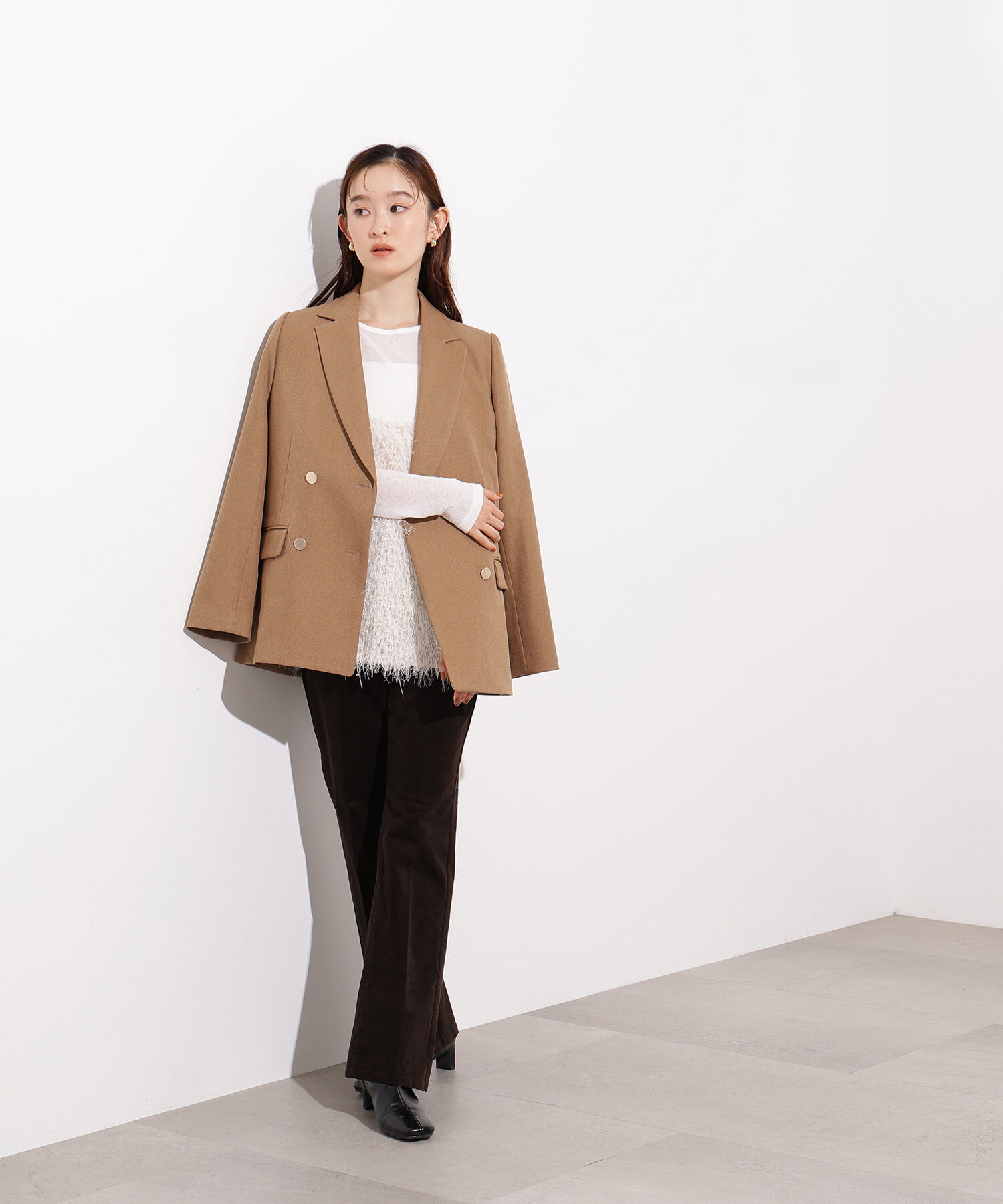  「コーデュロイフレアパンツ」|その他|