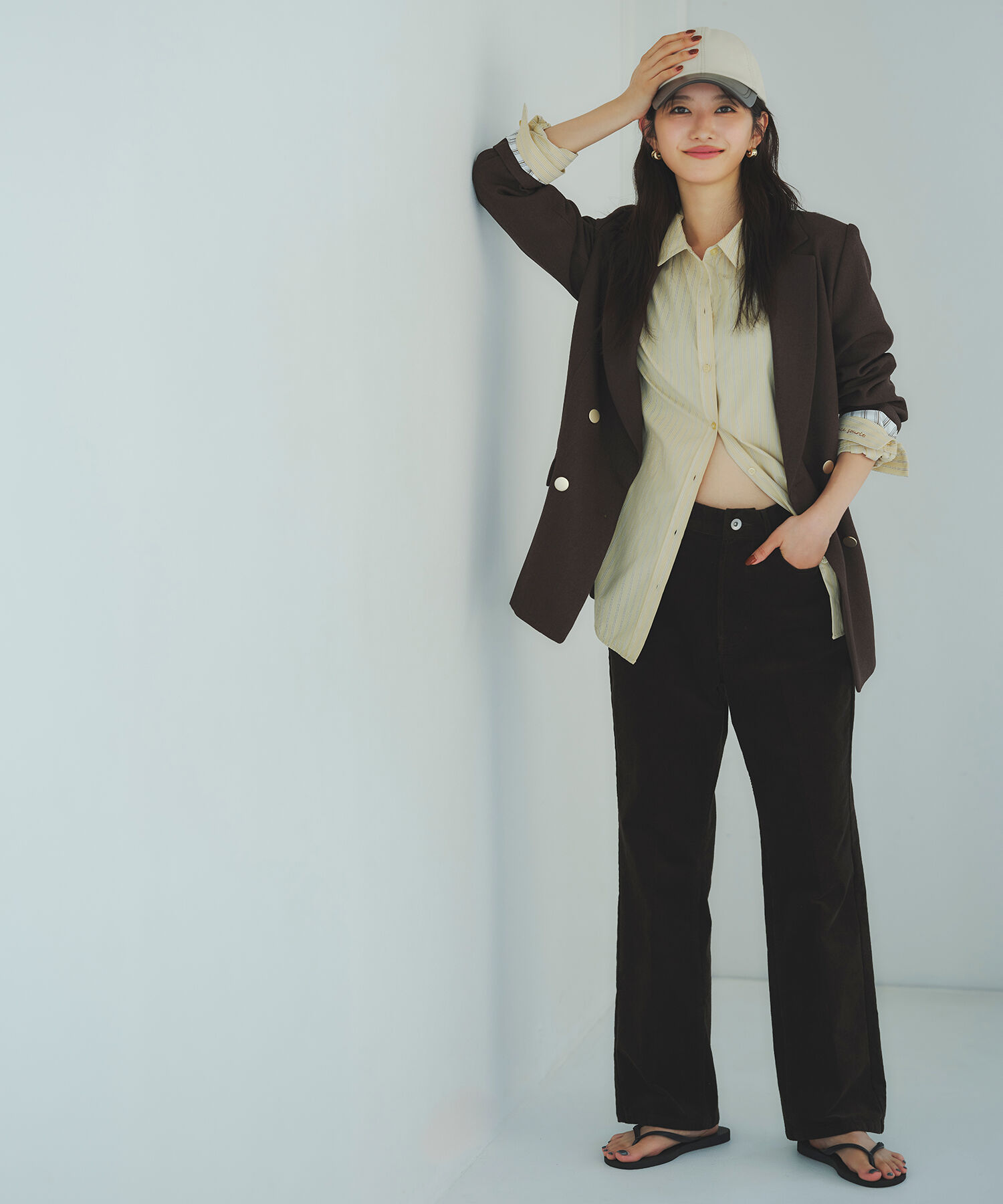  「コーデュロイフレアパンツ」|その他|