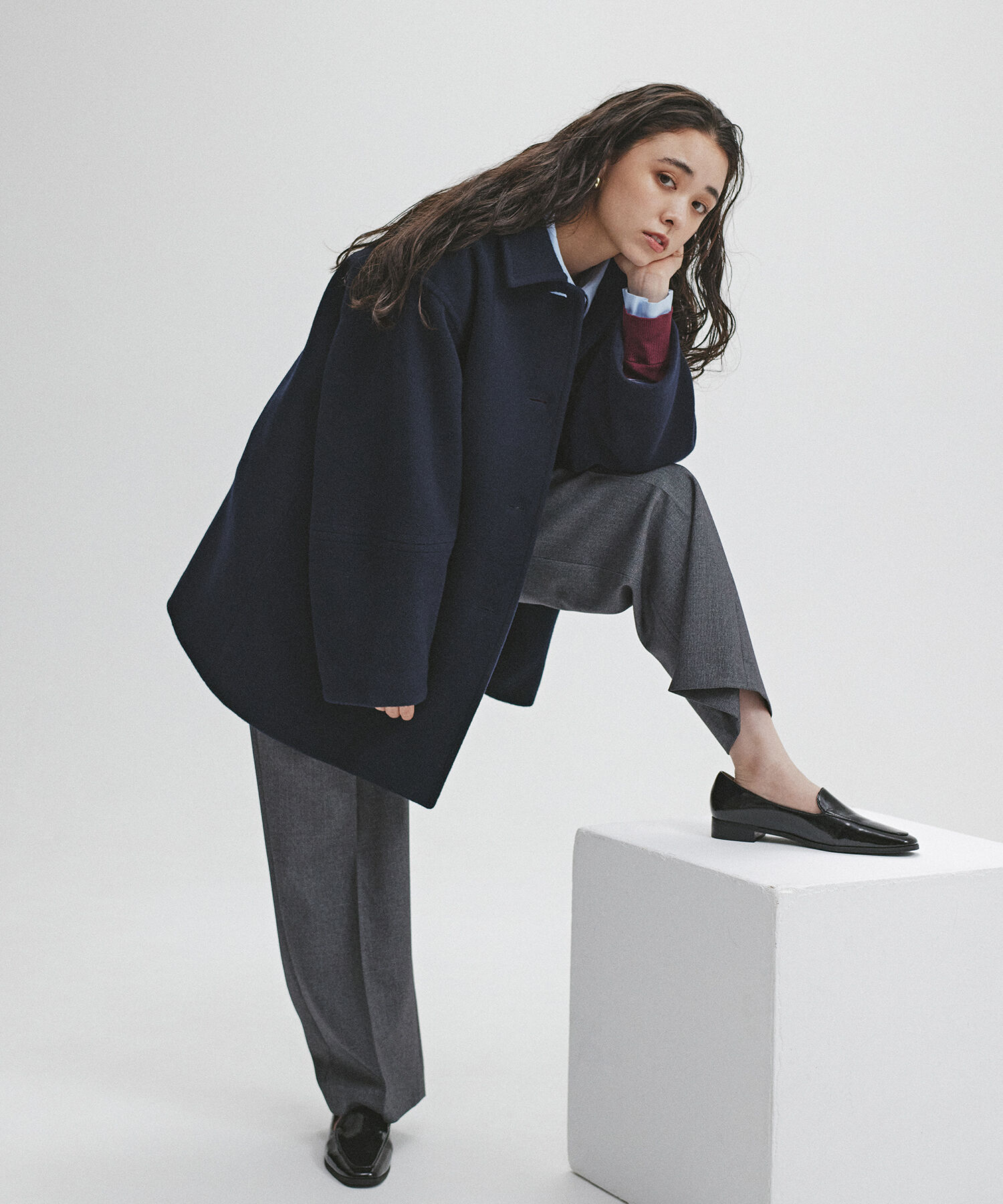  「ツィーディーワンタックストレートパンツ」|その他|