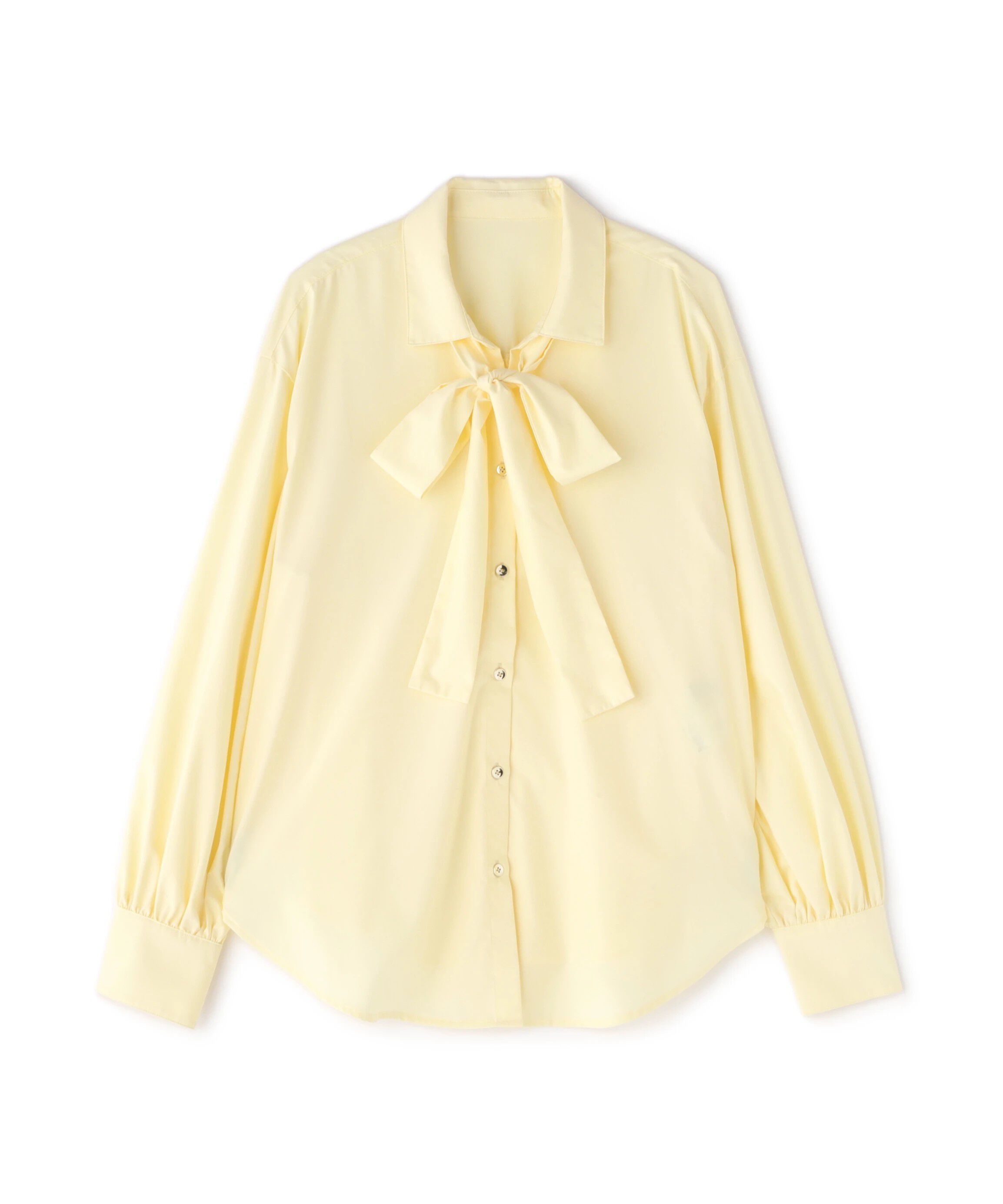 「ゴールドボタン2wayリボンブラウス」|シャツ・ブラウス|