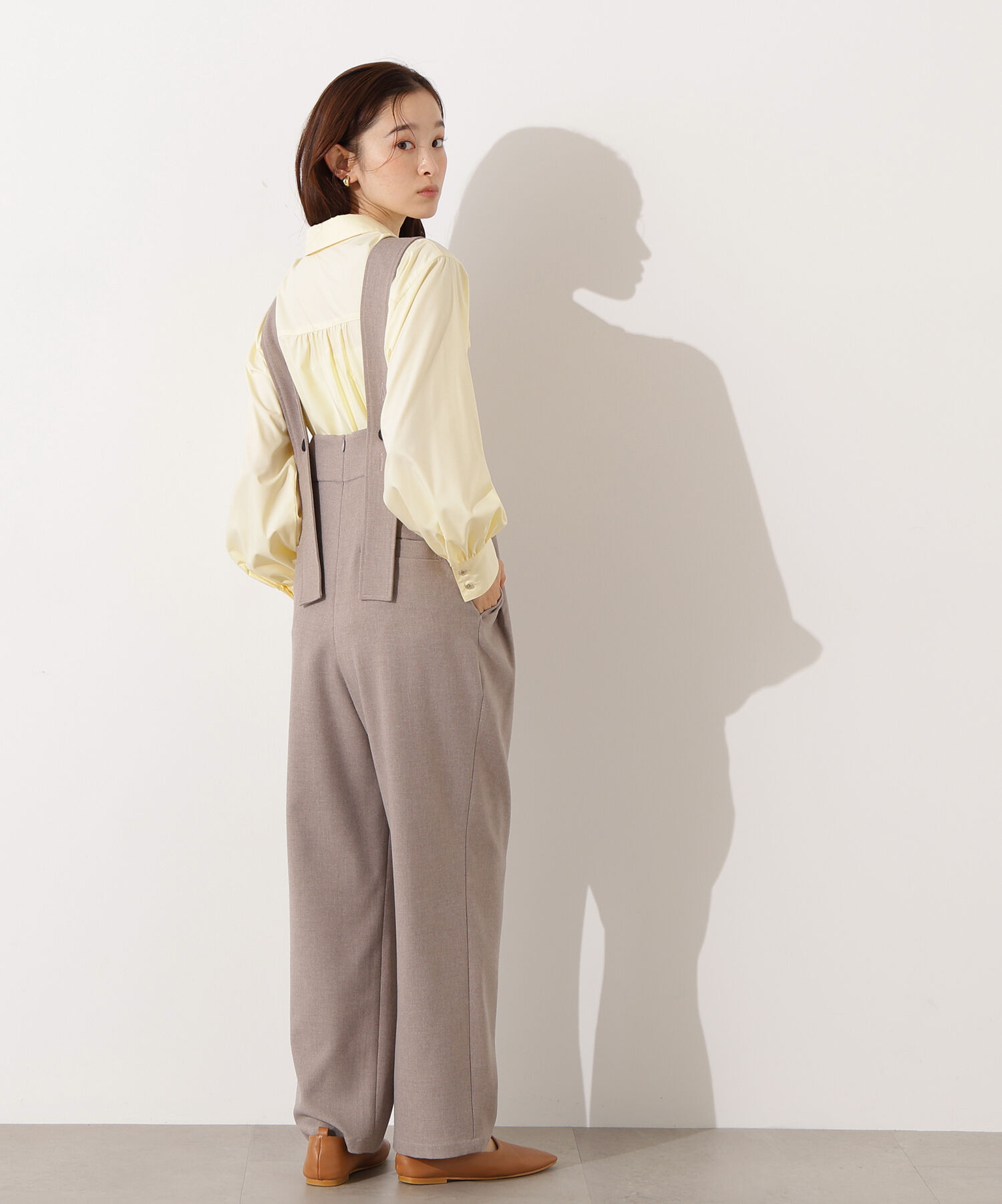  「ゴールドボタン2wayリボンブラウス」|シャツ・ブラウス|