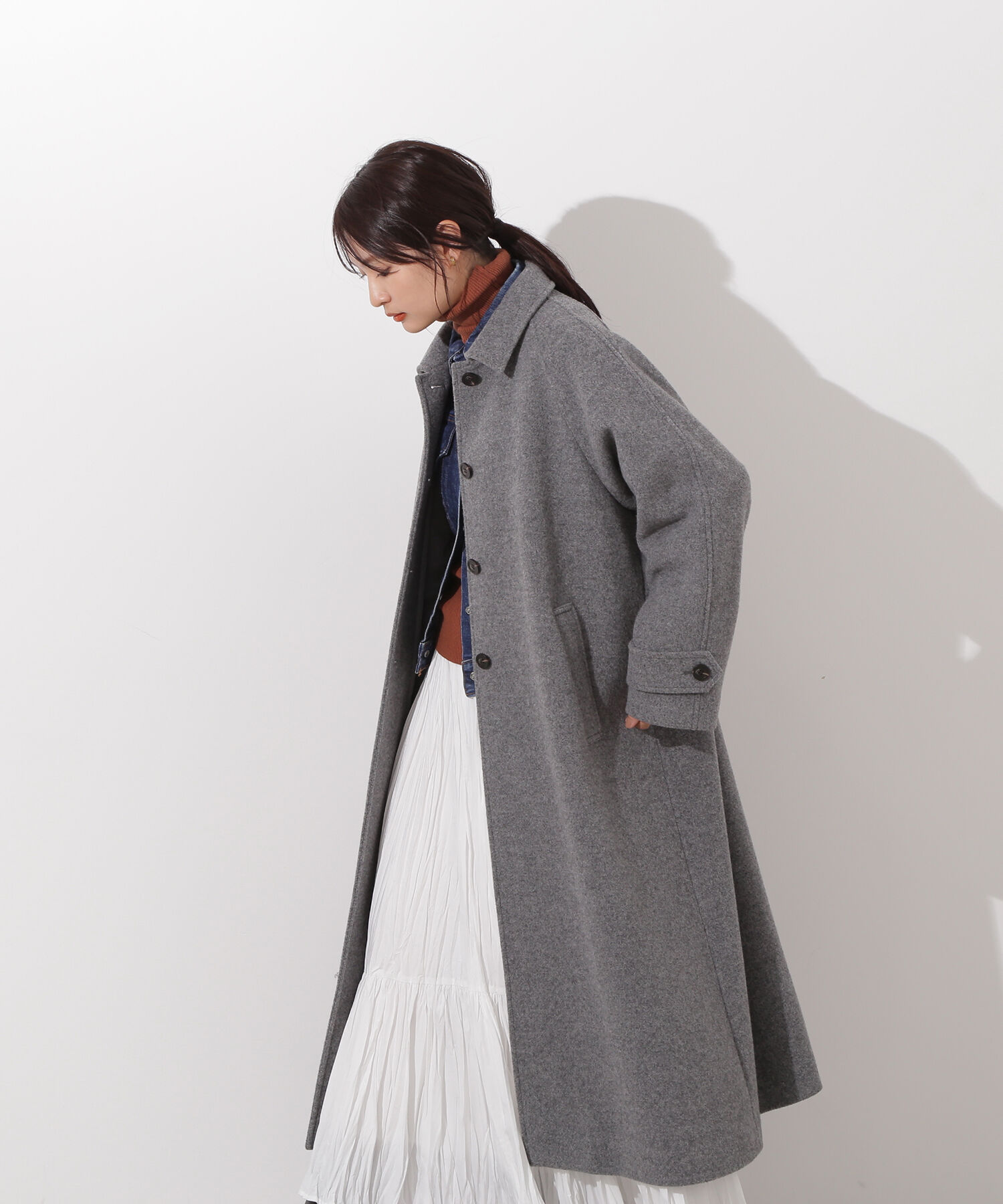  「ステンカラーロングコート」|その他|