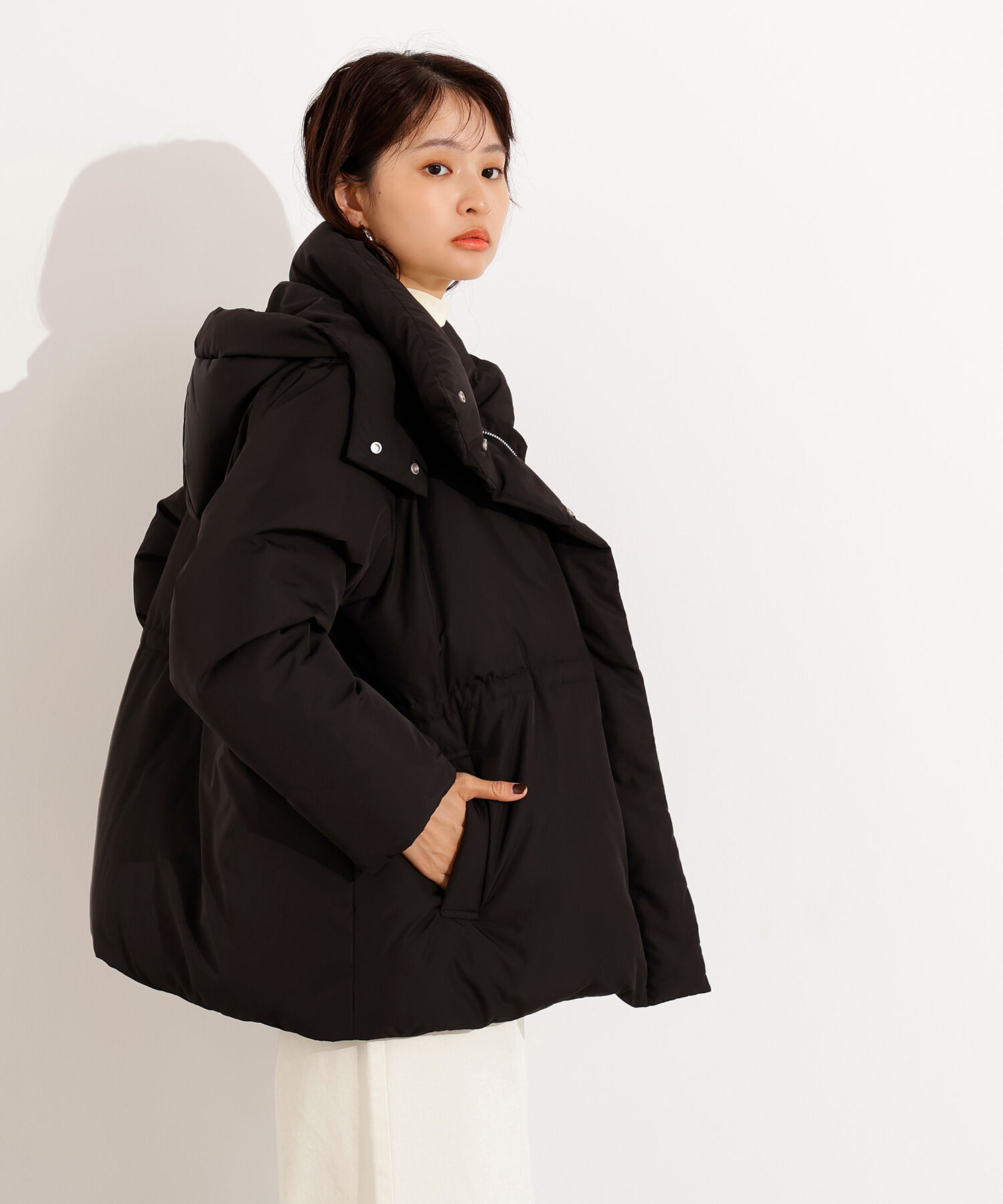  「フーデットミドルダウン」|ブルゾン・スタジャン|