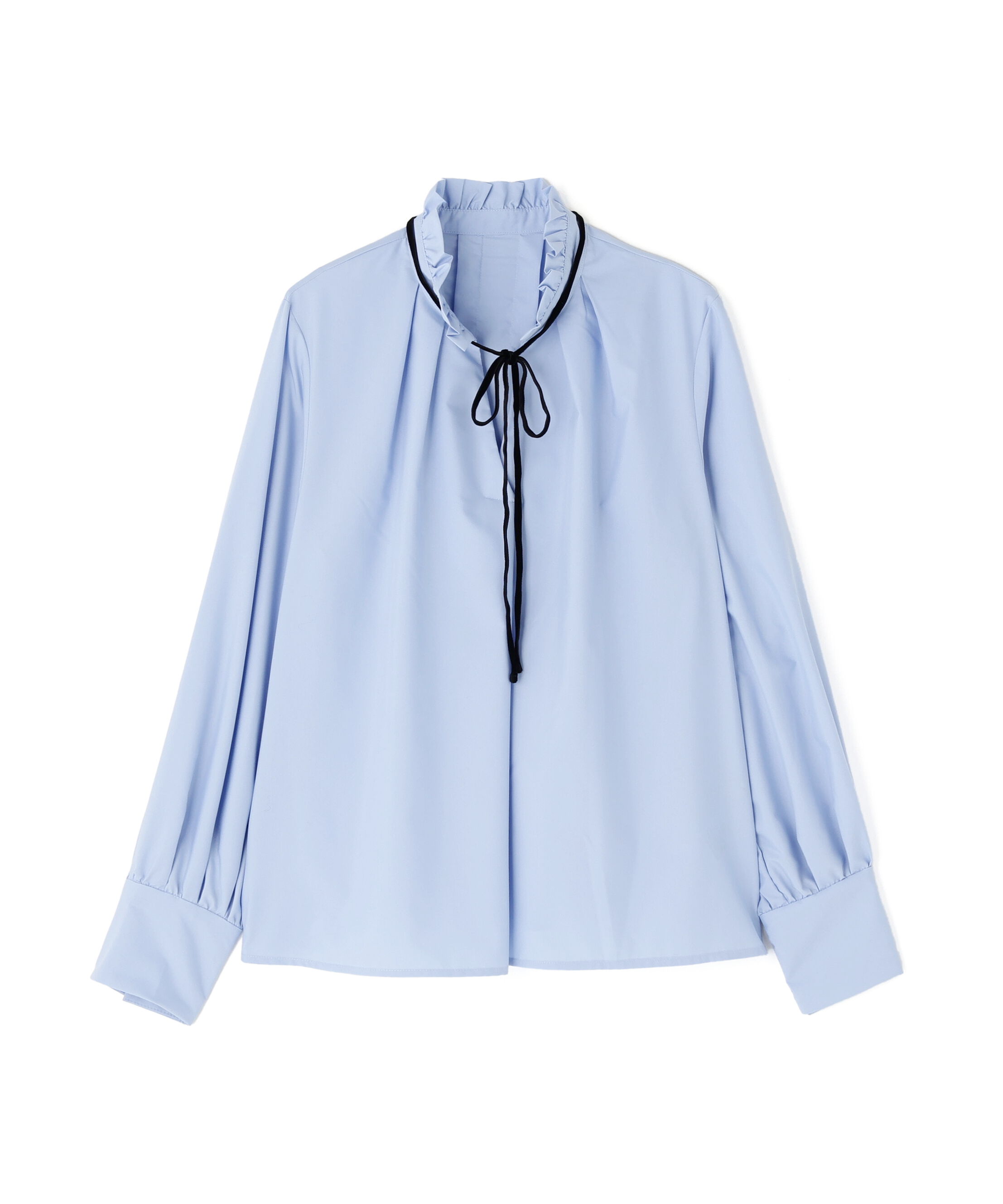  「ベロアリボンスキッパーブラウス」|シャツ・ブラウス|