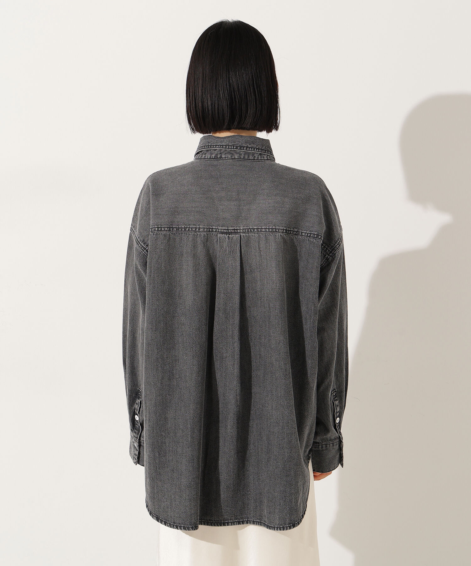  「デニムオーバーシャツ」|シャツ・ブラウス|