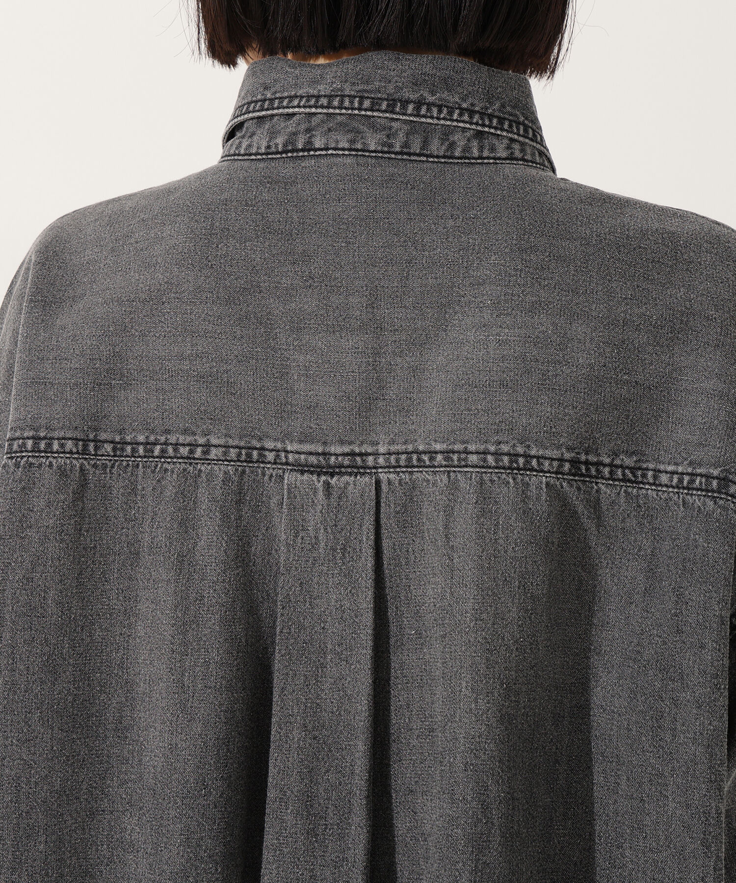  「デニムオーバーシャツ」|シャツ・ブラウス|