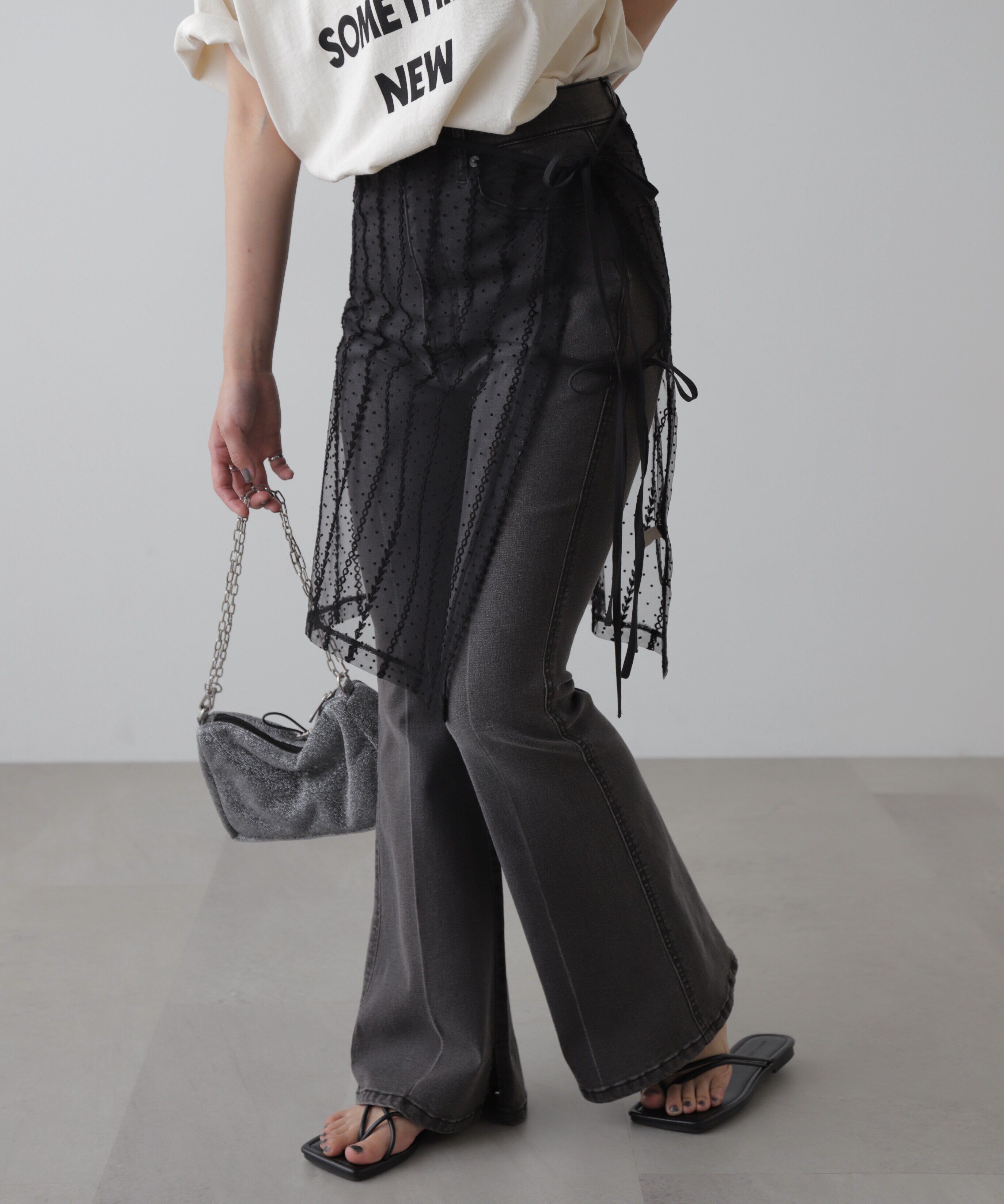  「レースラップスカート」|スカート|