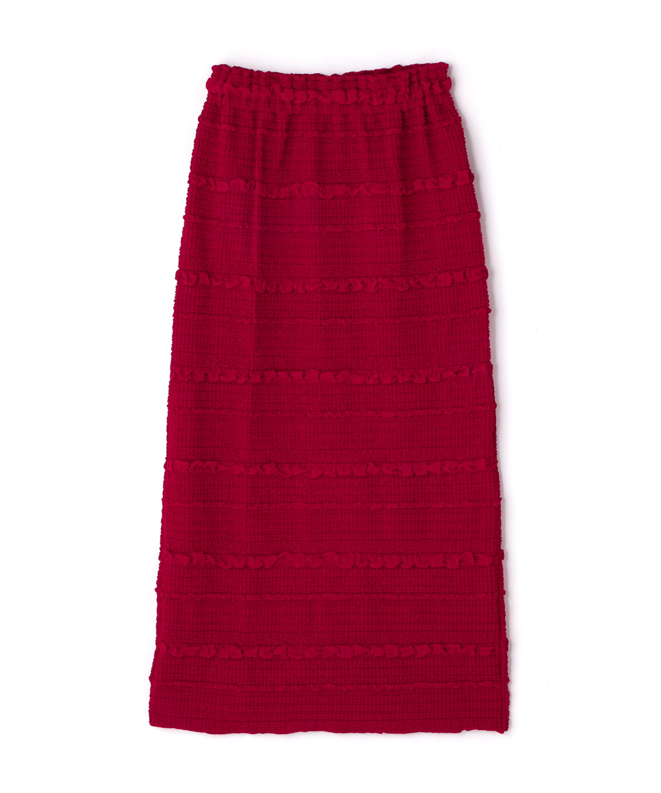  「ぽこぽこIラインスカート」|スカート|