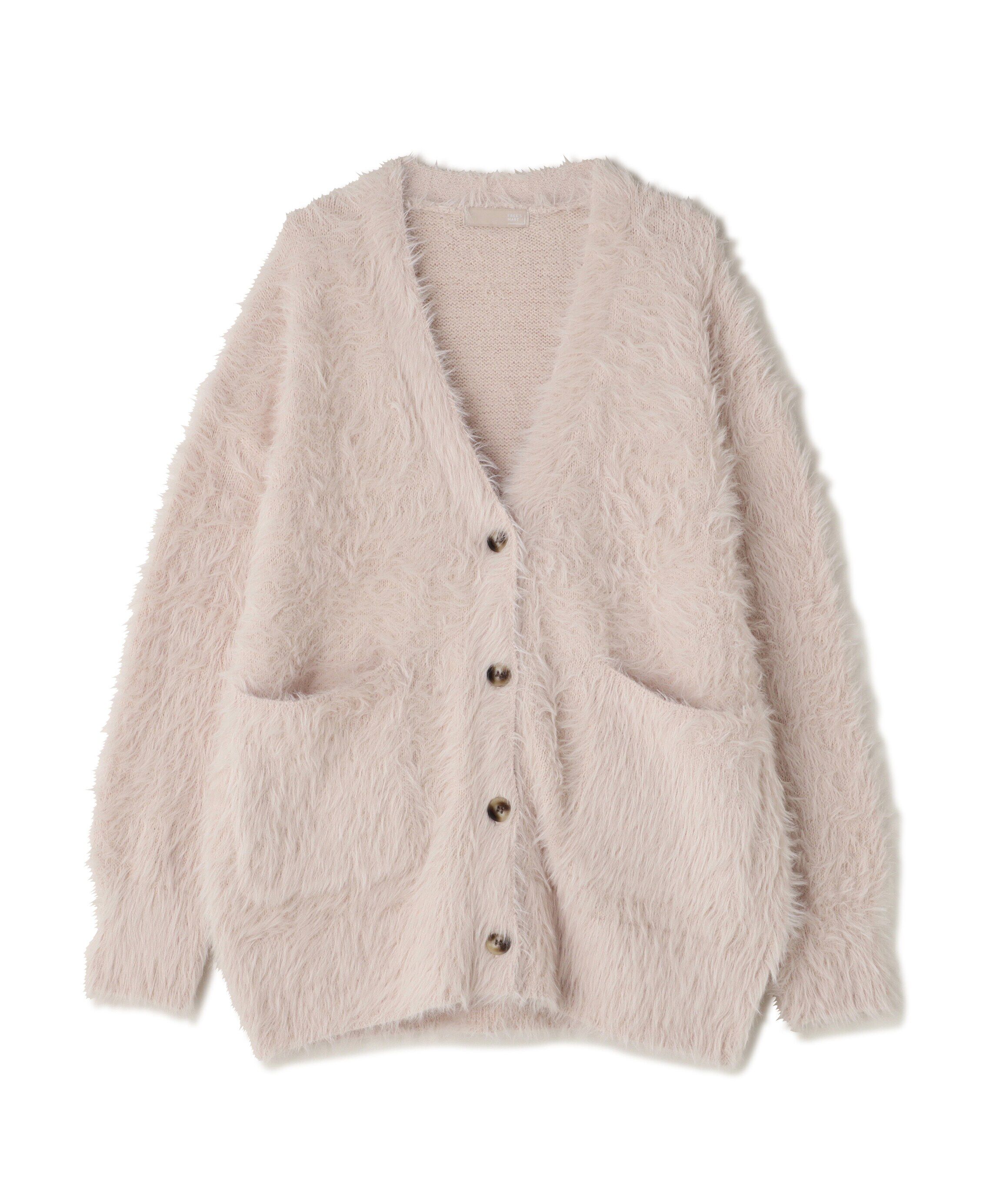  「シャギーカーディガン」|ニット・セーター|