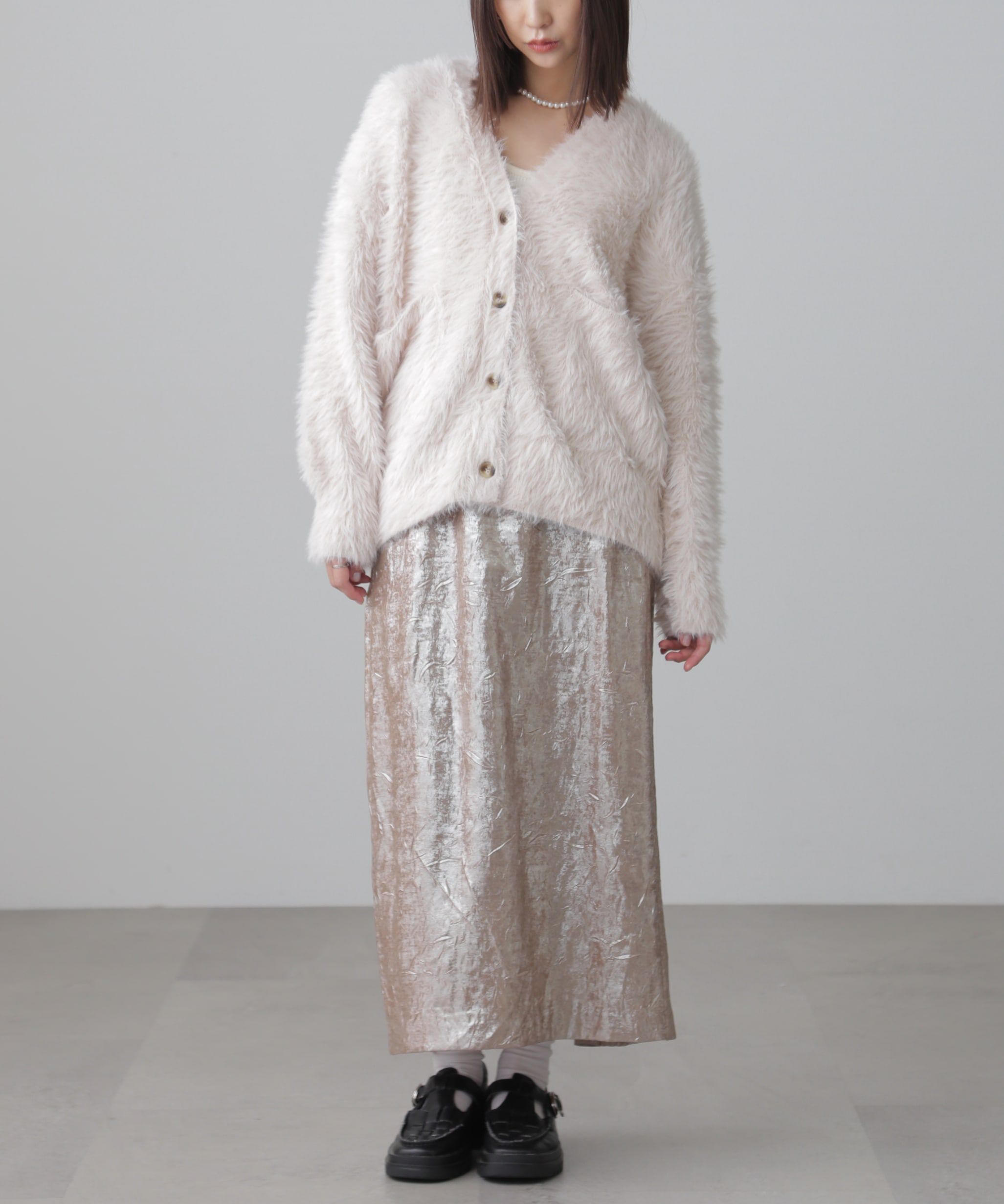  「シャギーカーディガン」|ニット・セーター|