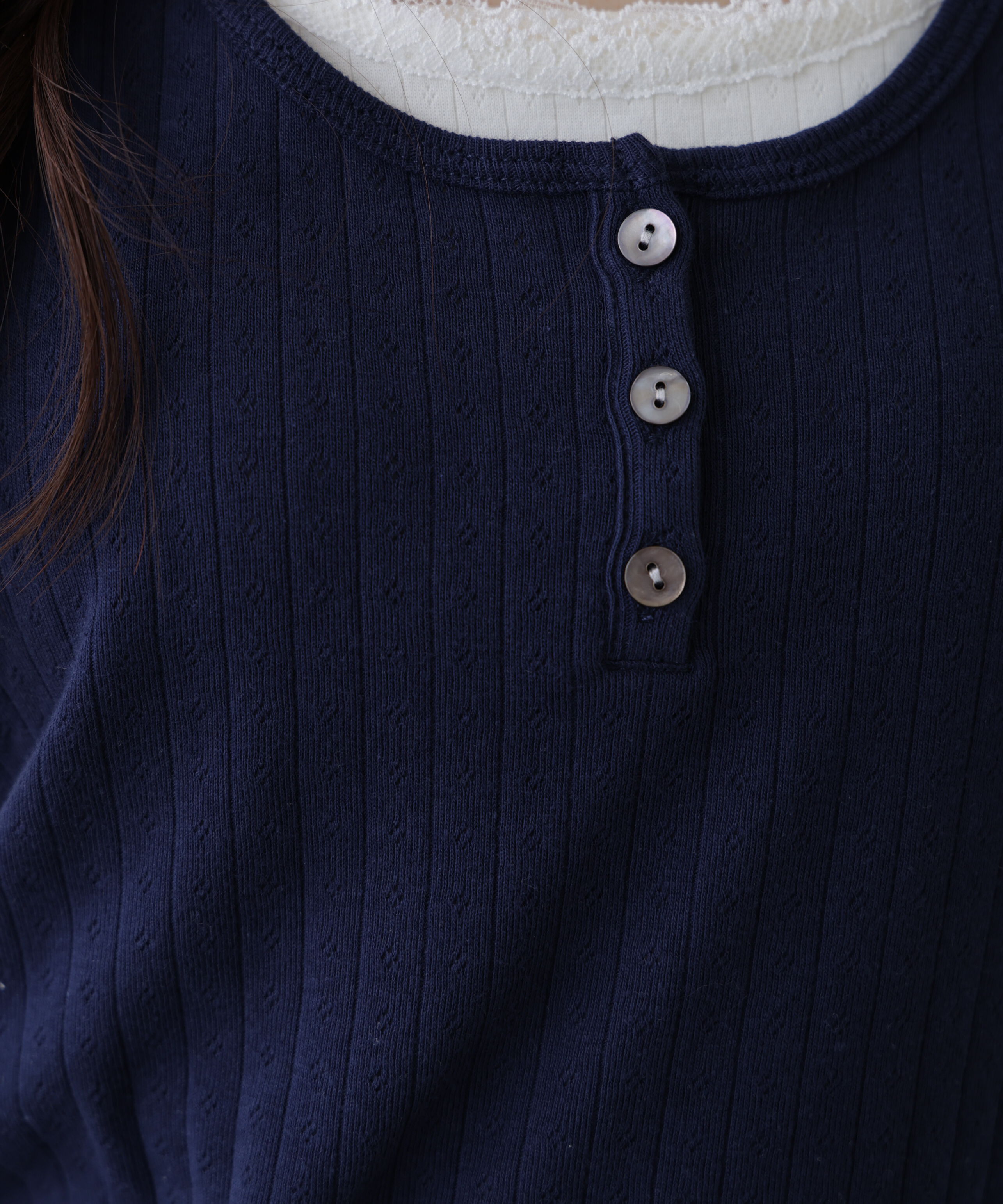  「針抜きテレコレイヤードタンクトップ」|Tシャツ・カットソー|