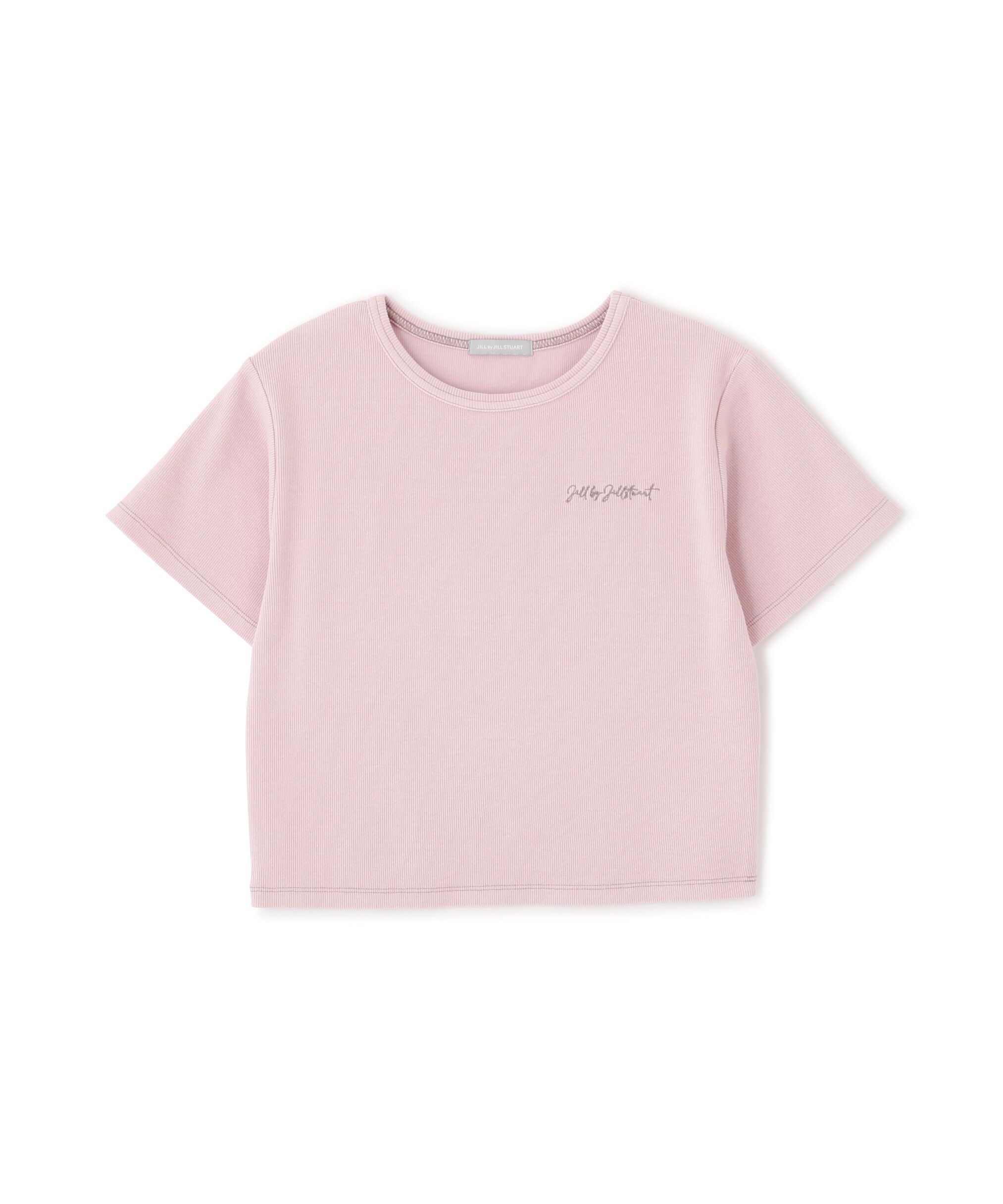  「ダメージ加工コンパクトロゴＴシャツ」|Tシャツ・カットソー|