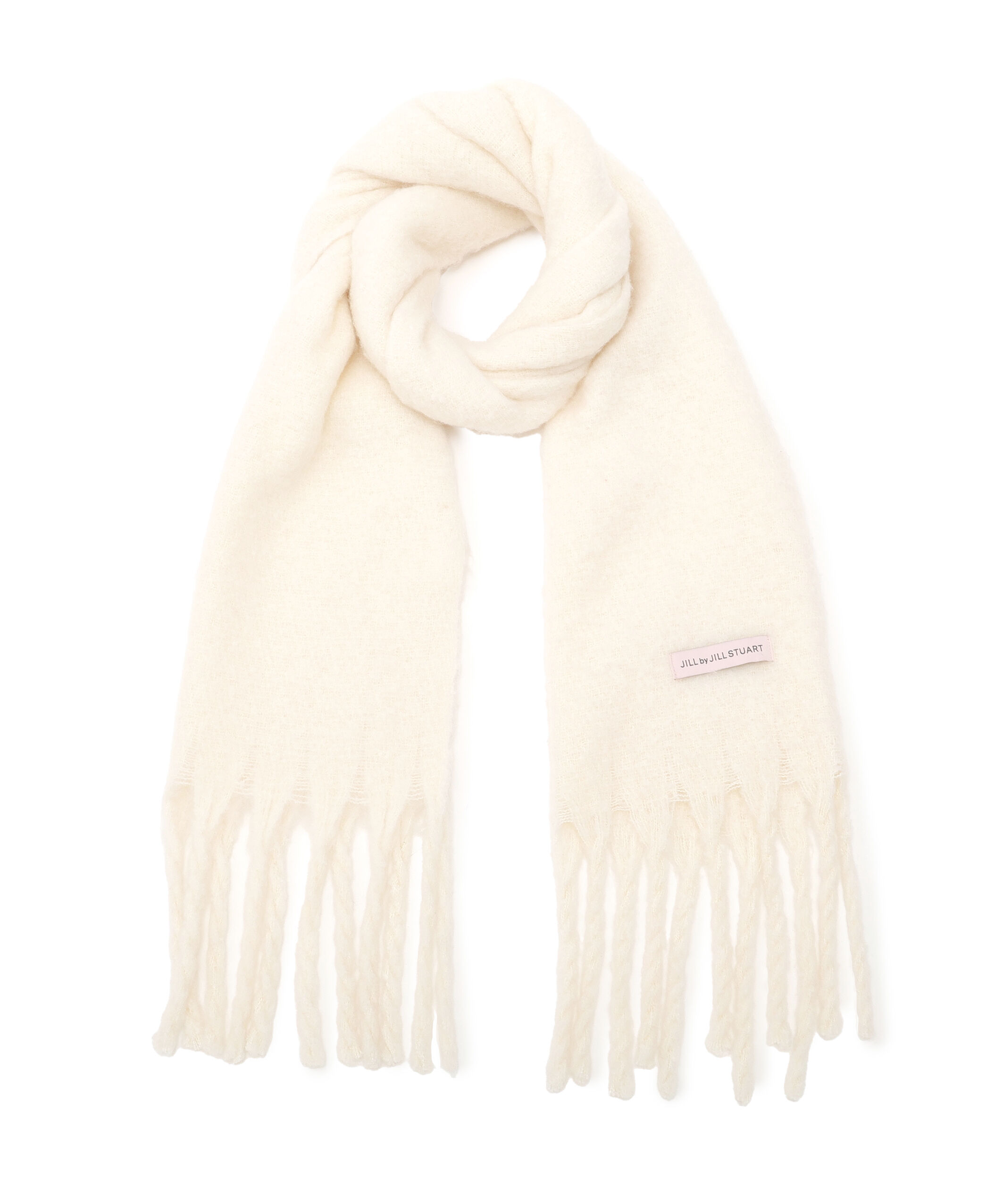  「ループヤーンフラッフィーストール」|バンダナ・スカーフ|