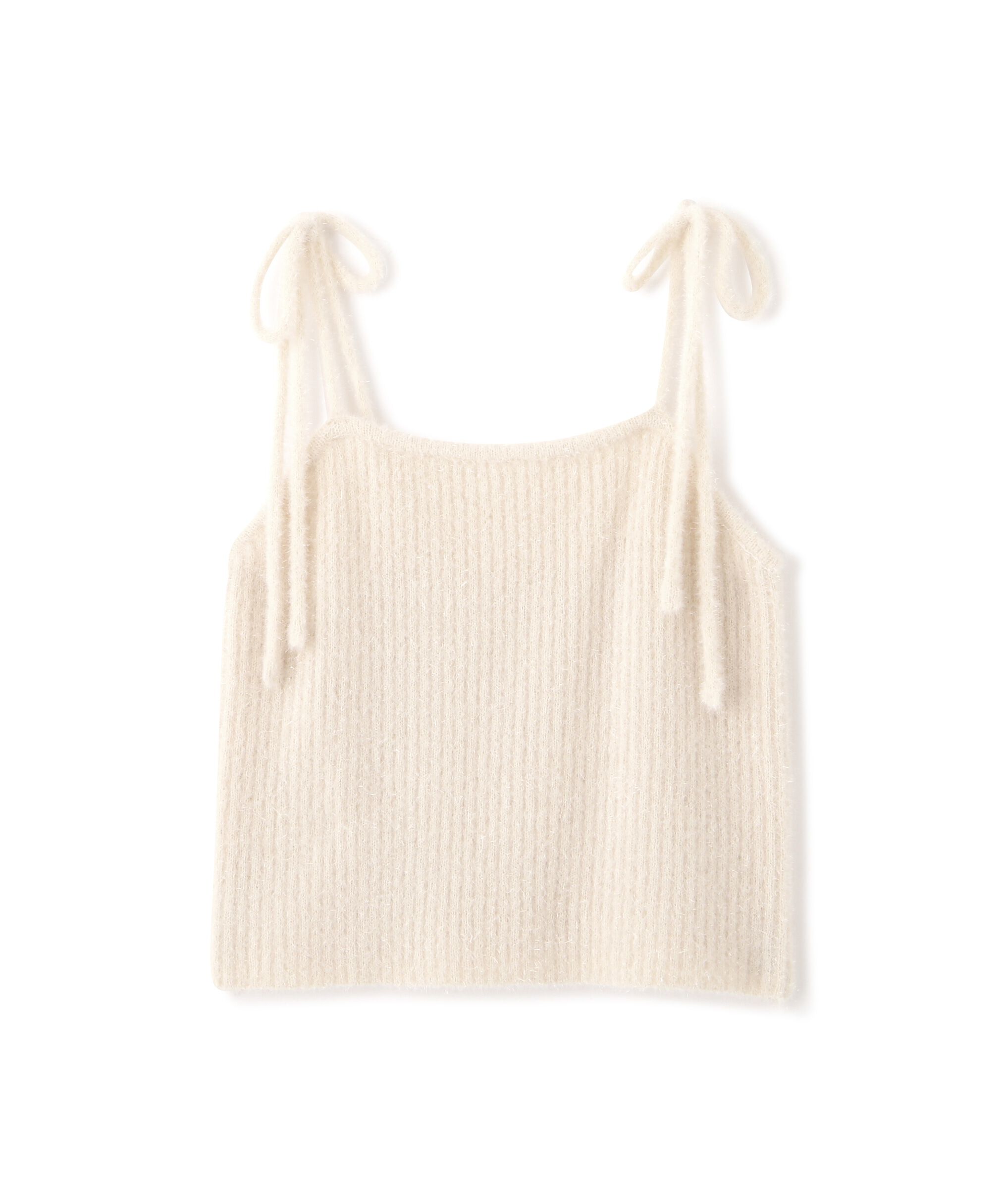 PROPORTION BODY DRESSING「シャイニーフェザーアンサンブルニット　WEB限定カラー：パープル24AW」|ニット・セーター|