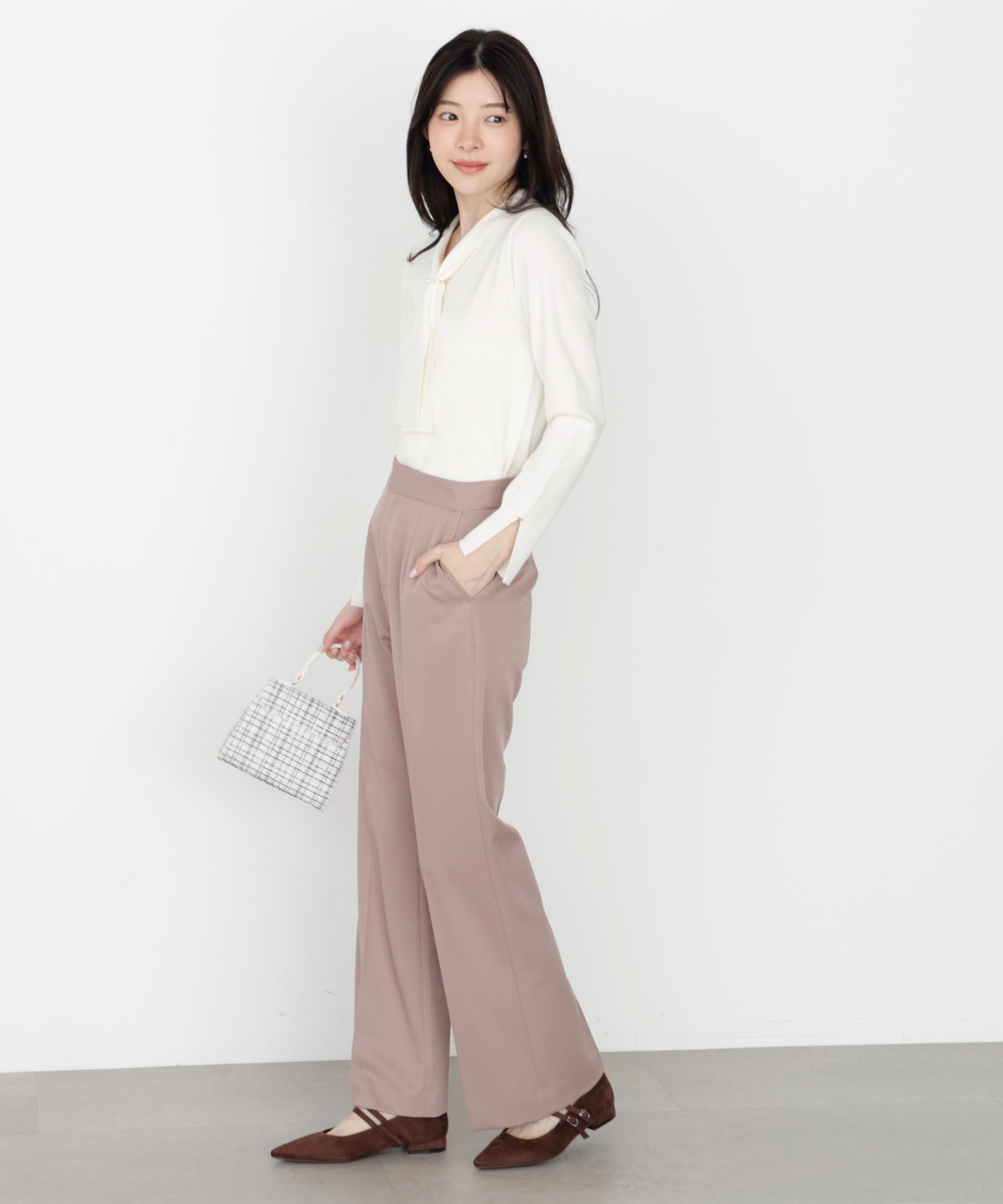 PROPORTION BODY DRESSING「美ラインフレアパンツ 25AW」|その他|