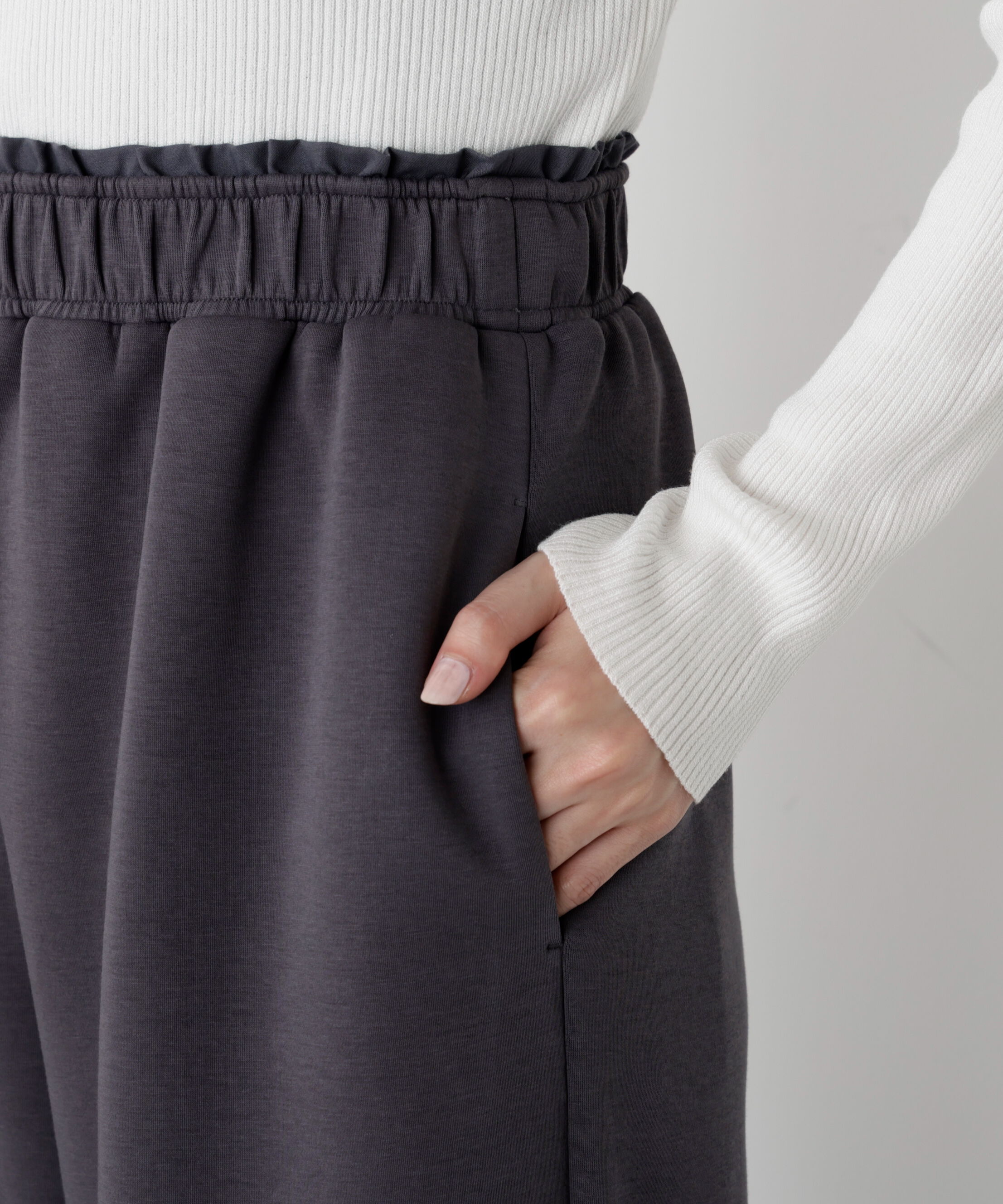 PROPORTION BODY DRESSING「＜ウォッシャブル＞スエットイージーパンツ 25AW」|その他|