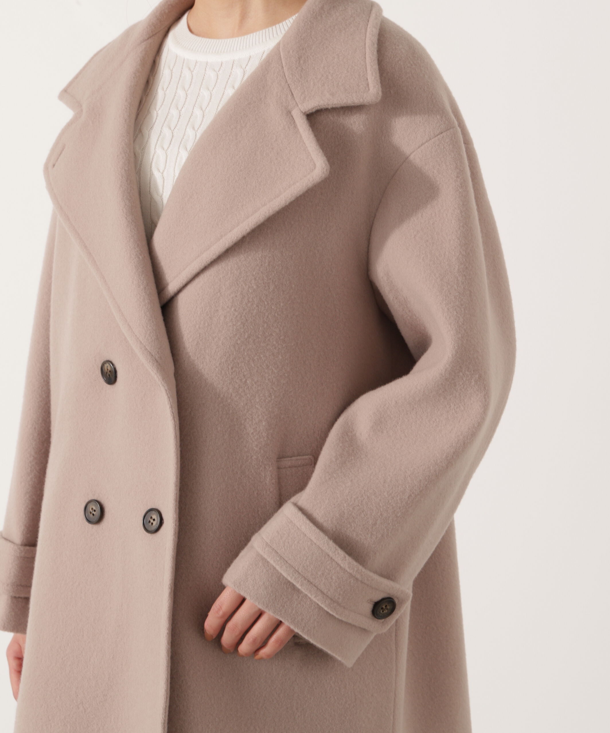 PROPORTION BODY DRESSING「2wayミドルコート 25AW」|ブルゾン・スタジャン|