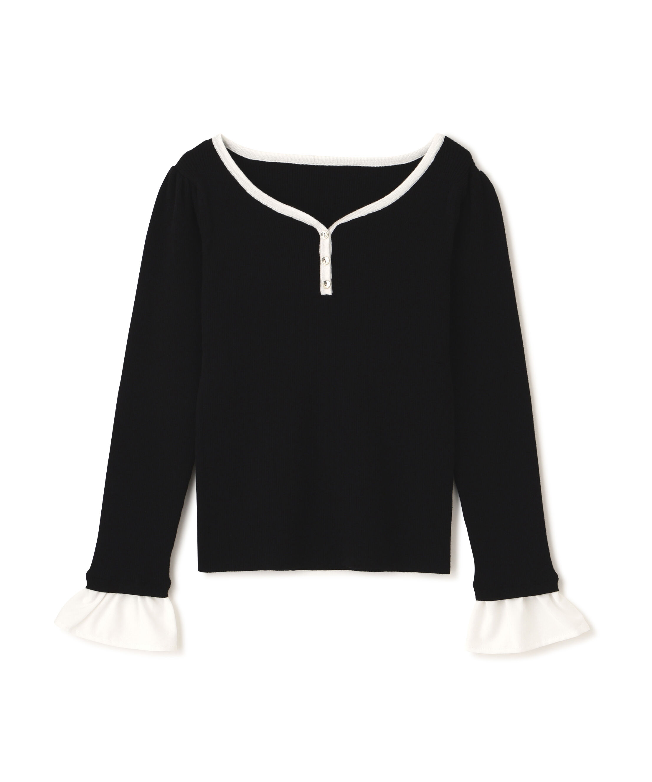 PROPORTION BODY DRESSING「異素材スリーブニット 25AW」|ニット・セーター|