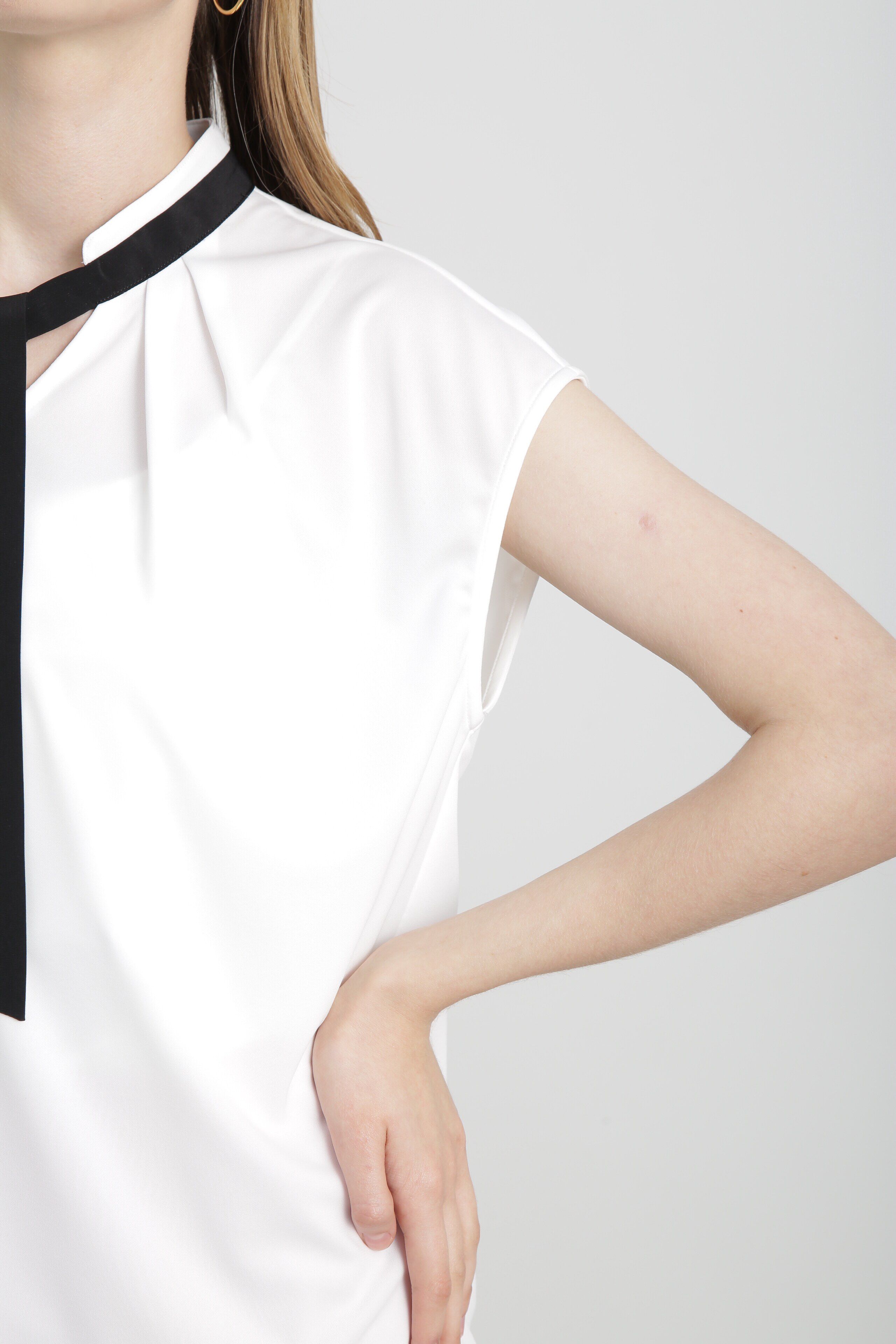  「◆バイカラーボウタイカットソー」|Tシャツ・カットソー|