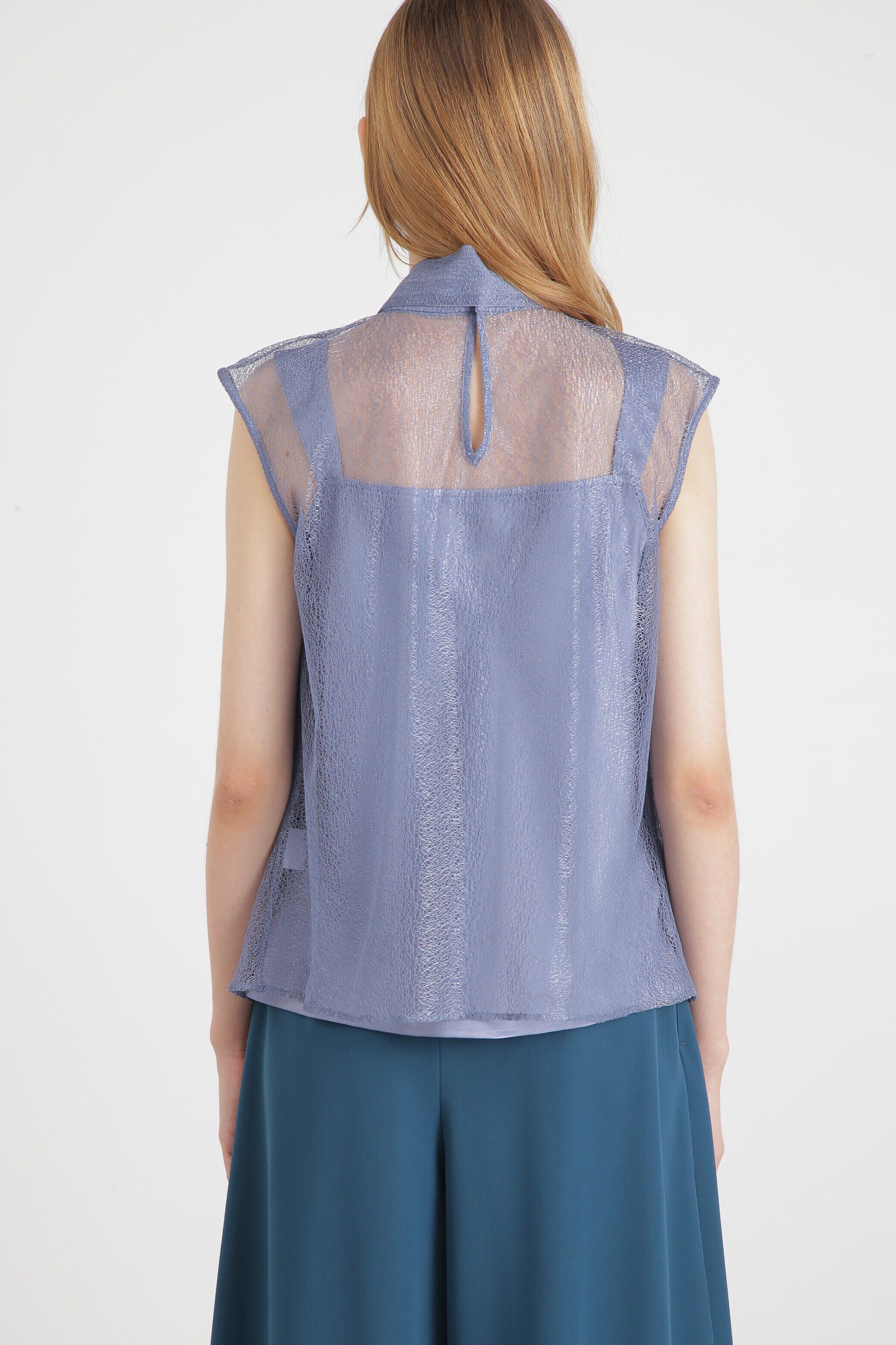  「◆メロンチュールシアーブラウス」|シャツ・ブラウス|