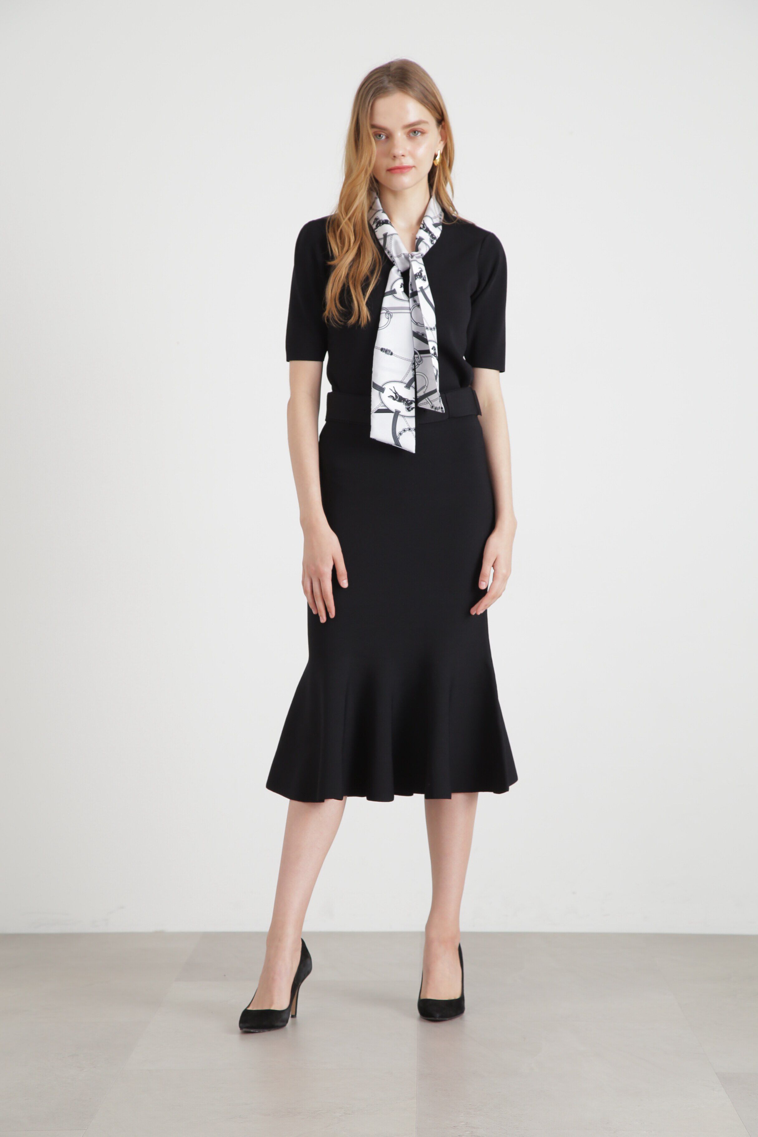  「◆ボウタイニットプルオーバー」|ニット・セーター|