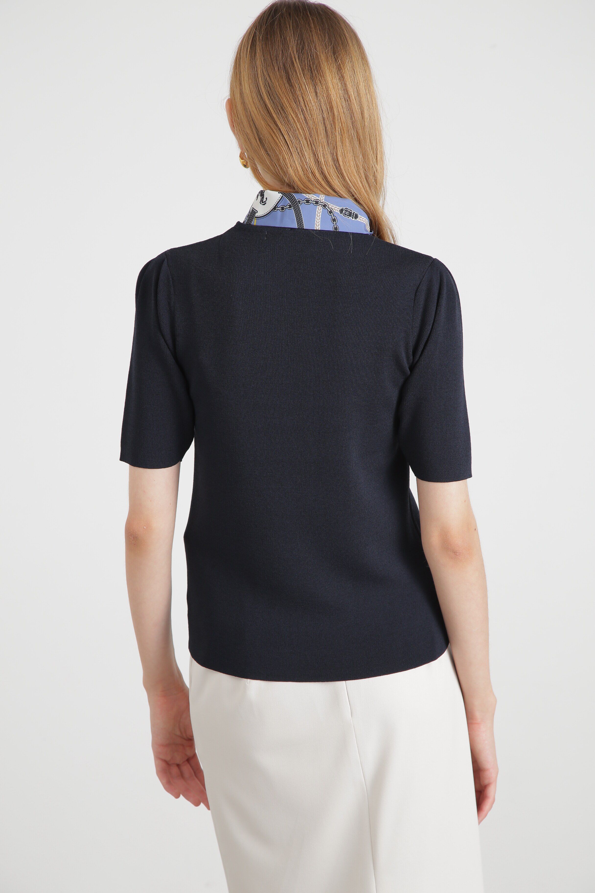  「◆ボウタイニットプルオーバー」|ニット・セーター|