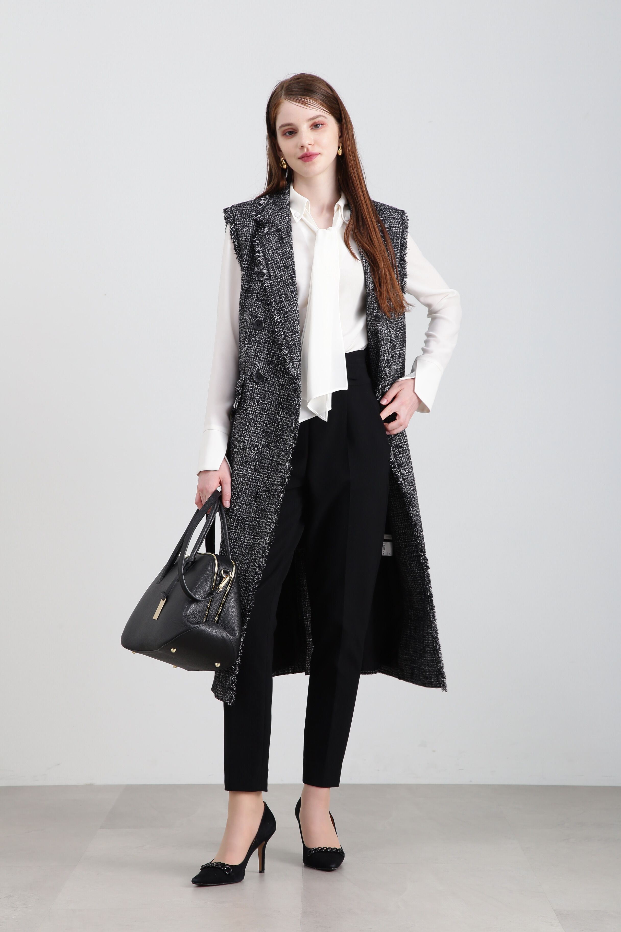  「◆ボタンダウンボウタイシャツ」|シャツ・ブラウス|