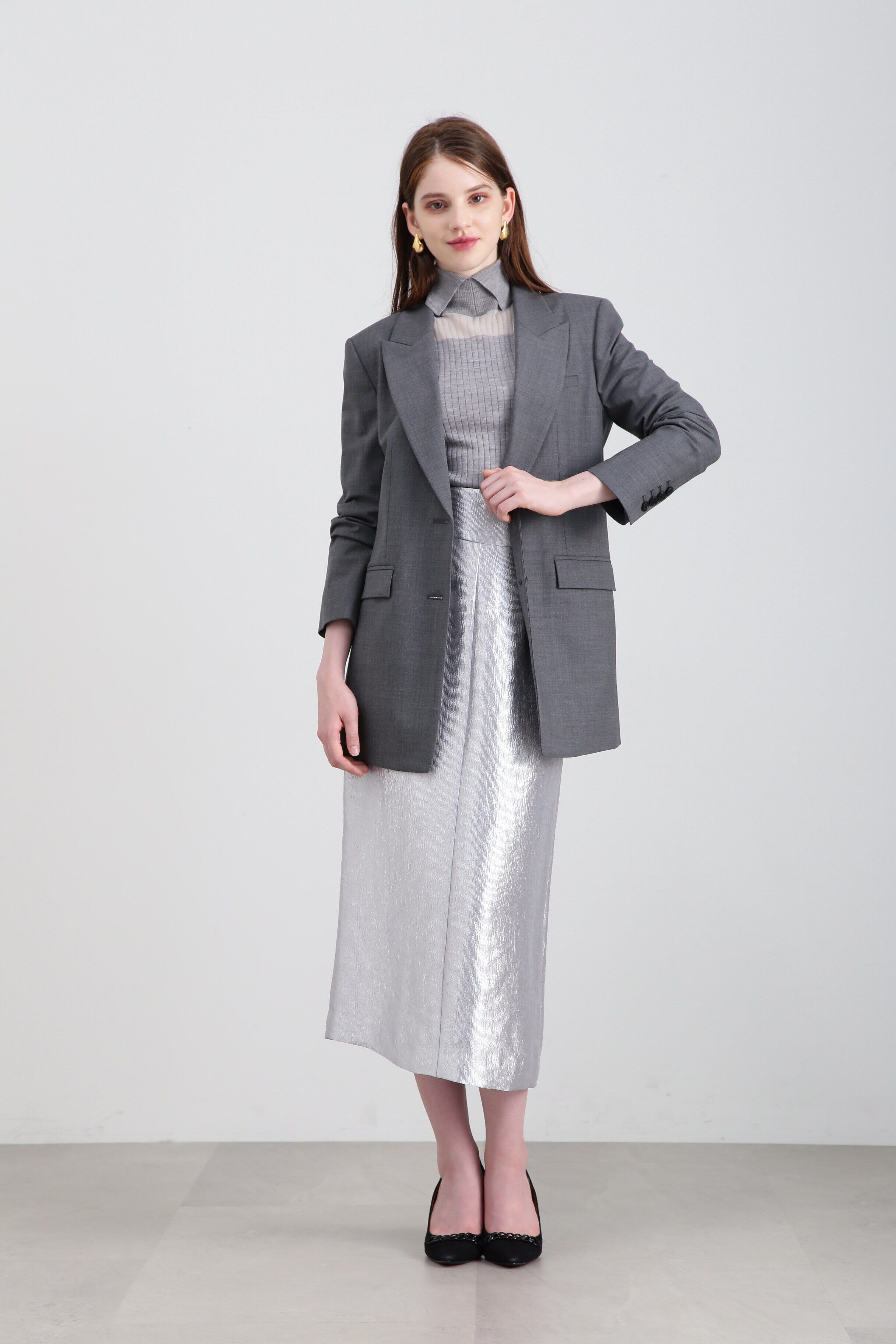  「◆スリットタートルネックニット」|ニット・セーター|