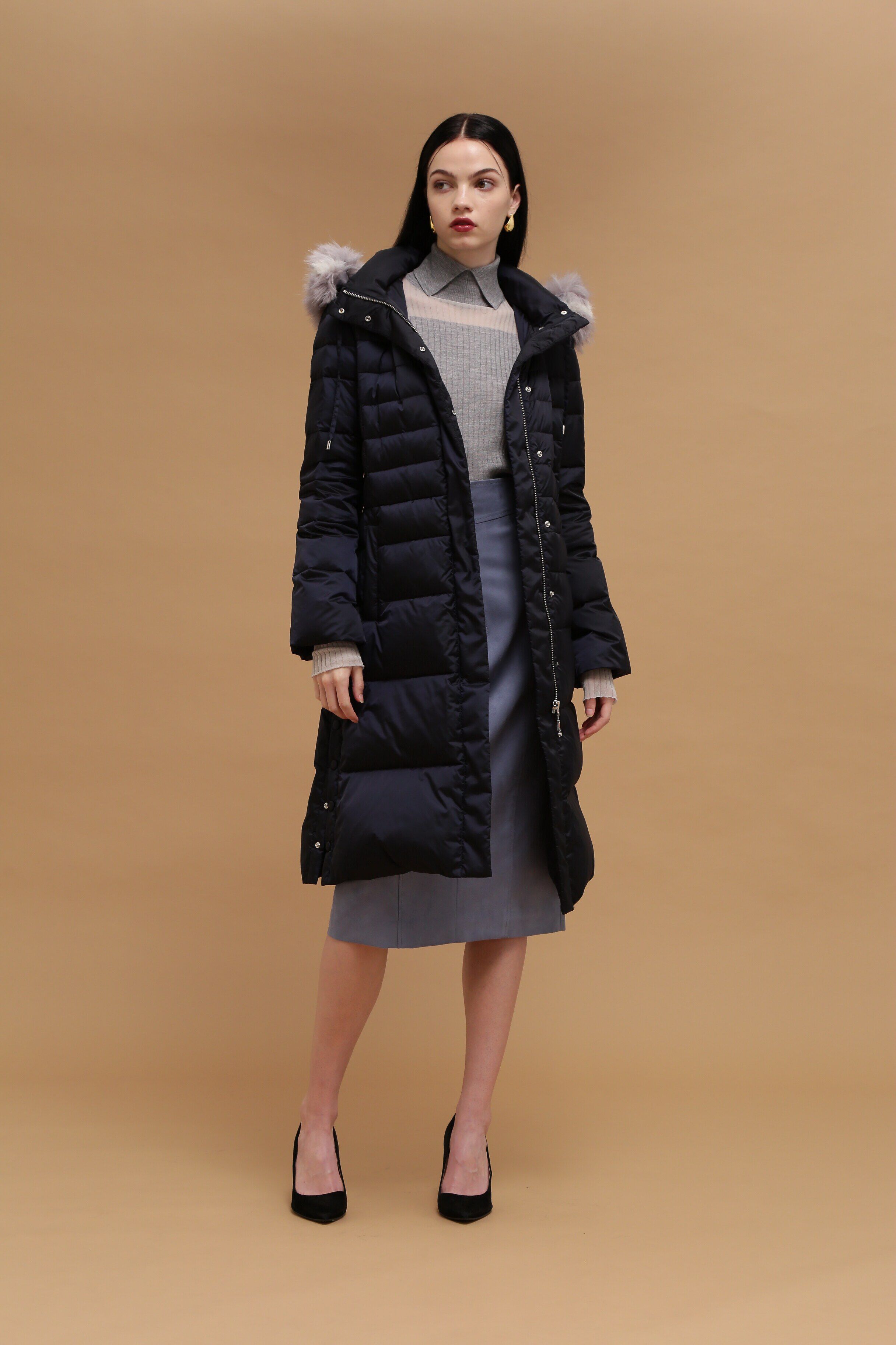  「◆スリットタートルネックニット」|ニット・セーター|